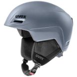 RRP £76.00 uvex jimm, Unisex Adult Ski Helmet, Mat Layer, 59-61 cm