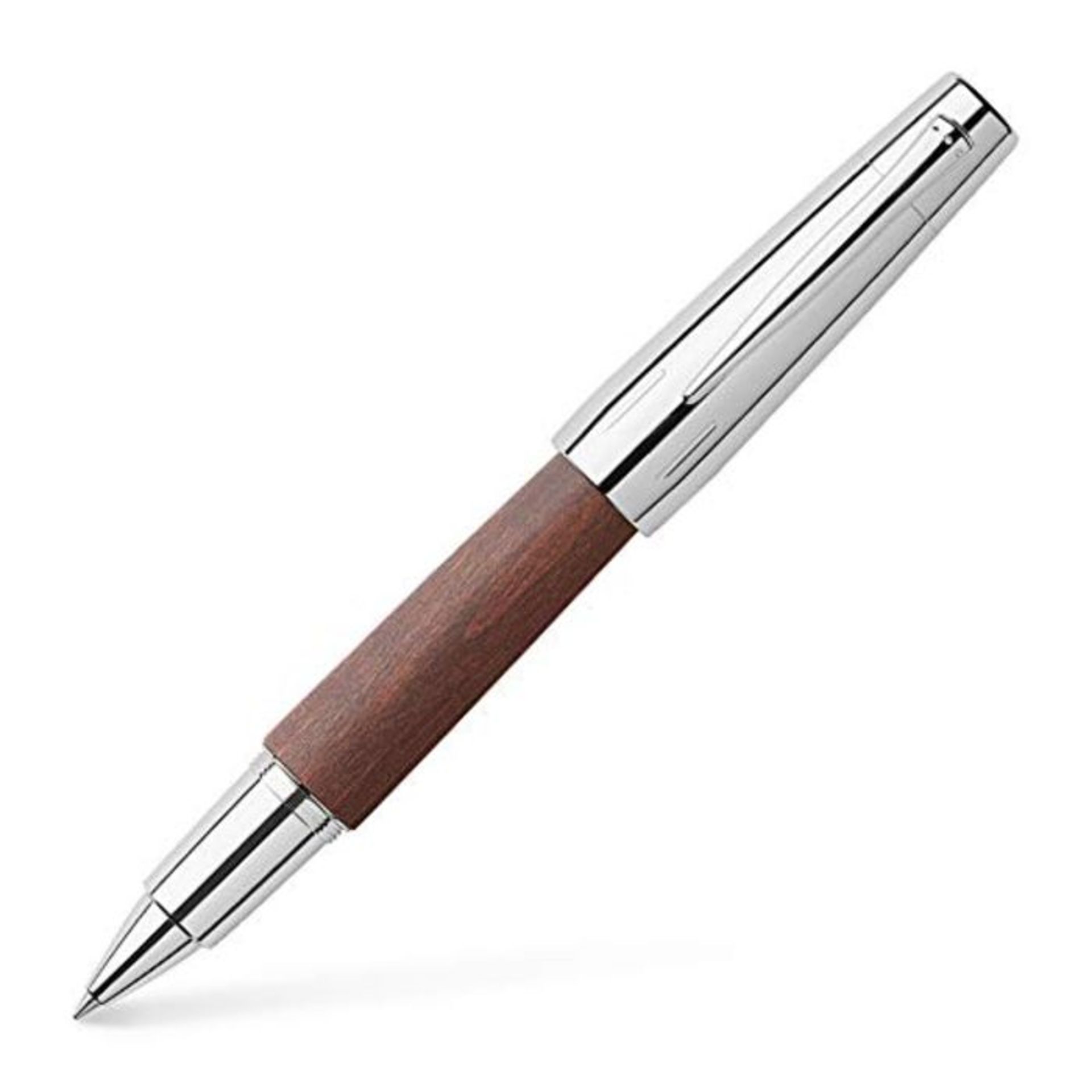 RRP £78.00 E-MOTION ROLLER BALLPEN DARK BROWN