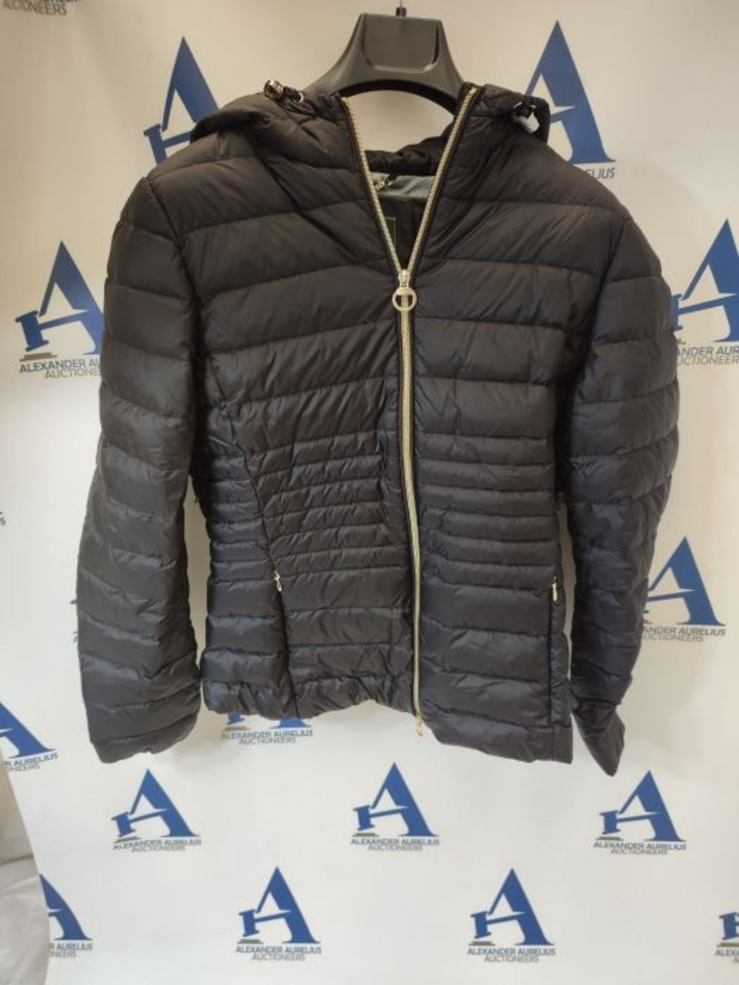 RRP £113.00 Geox W Jaysen Quilted Jacket, Black, 46 Ladies - Image 2 of 3