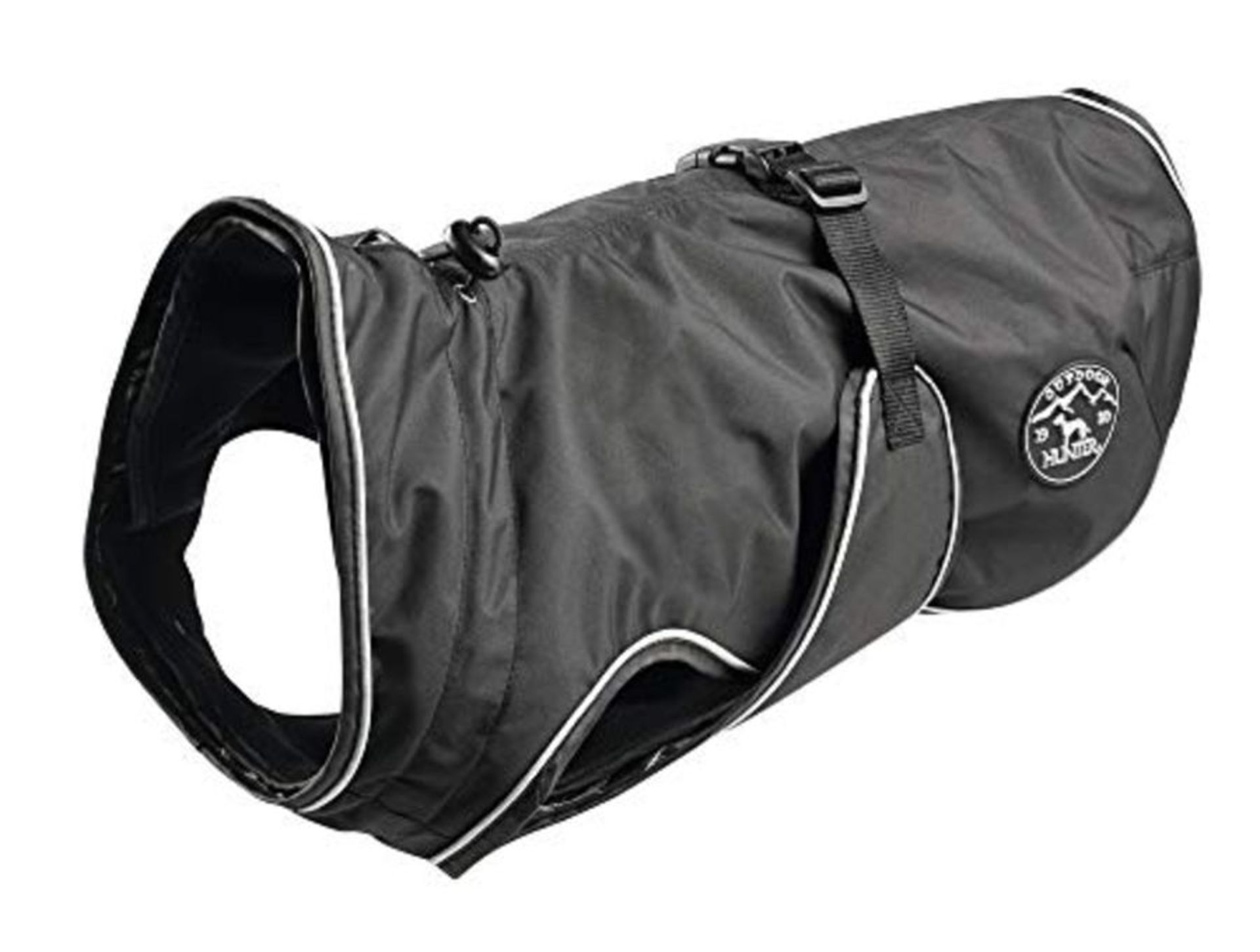 RRP £54.00 HUNTER UPPSALA Hundemantel, wasserabweisend, reflektierend, 60, schwarz