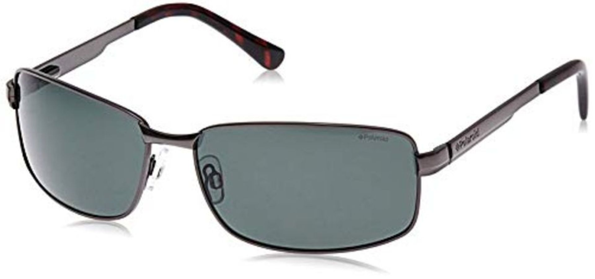 Polaroid Men's P4416 Rc A3x Sunglasses, Dark Gun/Green Pz, 63 UK