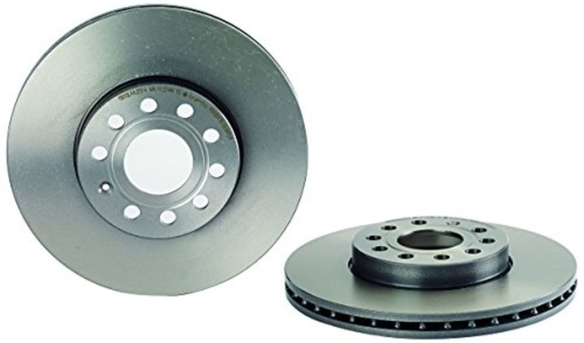 RRP £59.00 Brembo 09.9145.11 Front Uv Coated Brake Disc - Set of 2