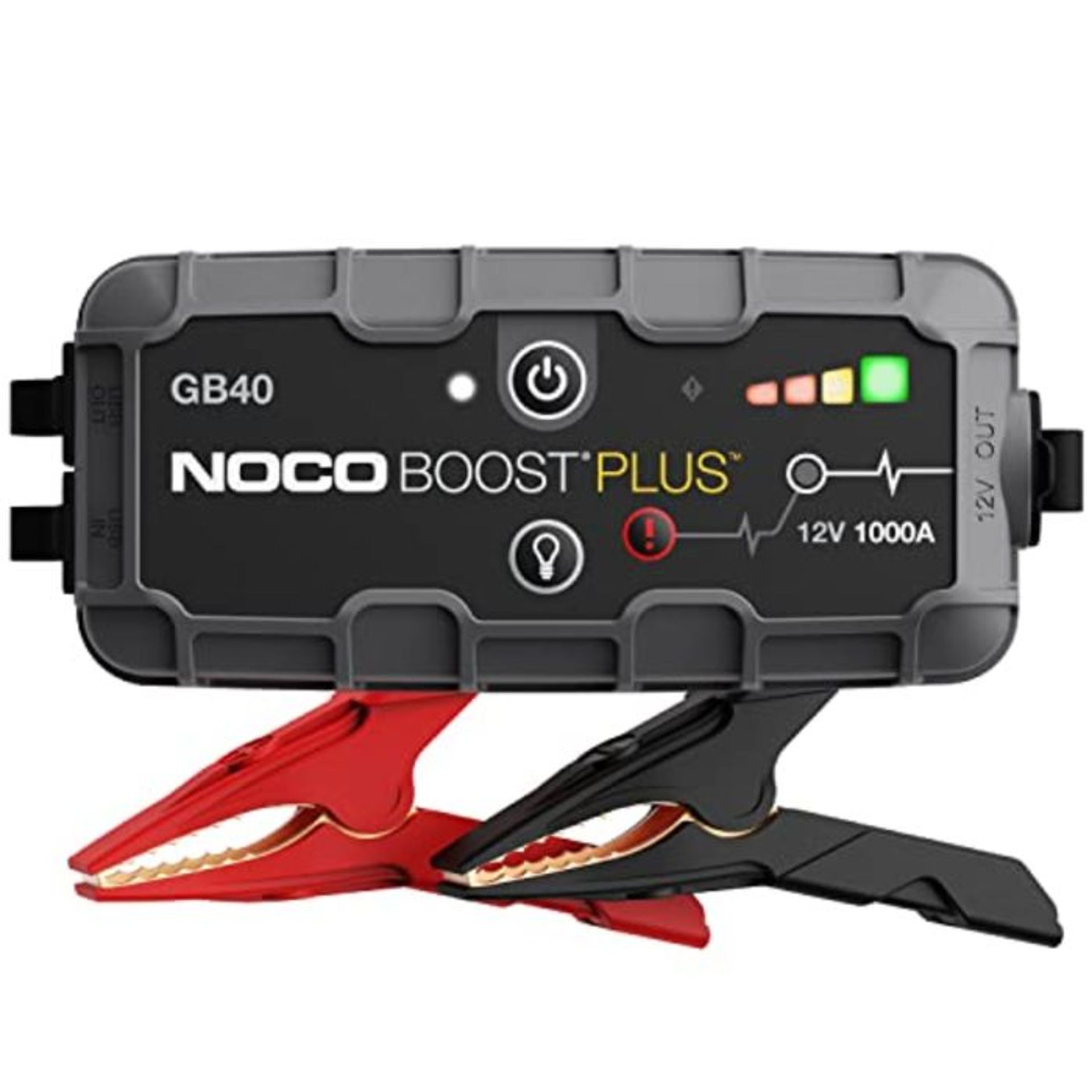 RRP £114.00 NOCO Boost Plus GB40 1000A 12V UltraSafe Portable Lithium Jump Starter, Car Battery Bo