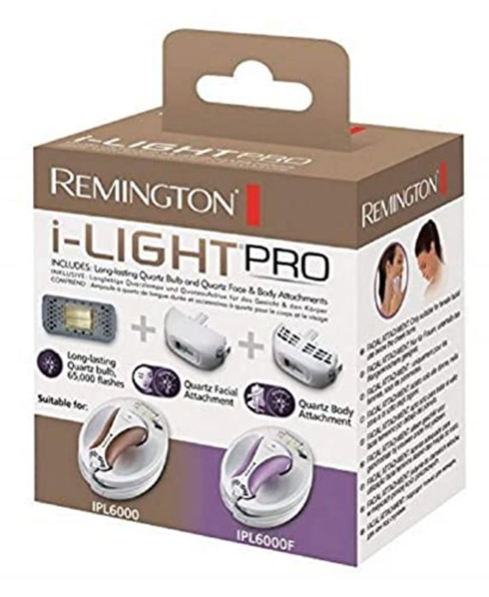 RRP £83.00 Remington SP-6000FQ Quarzlicht Ersatz-Kartusche fÃ¼r IPL 6000 und IPL6000F