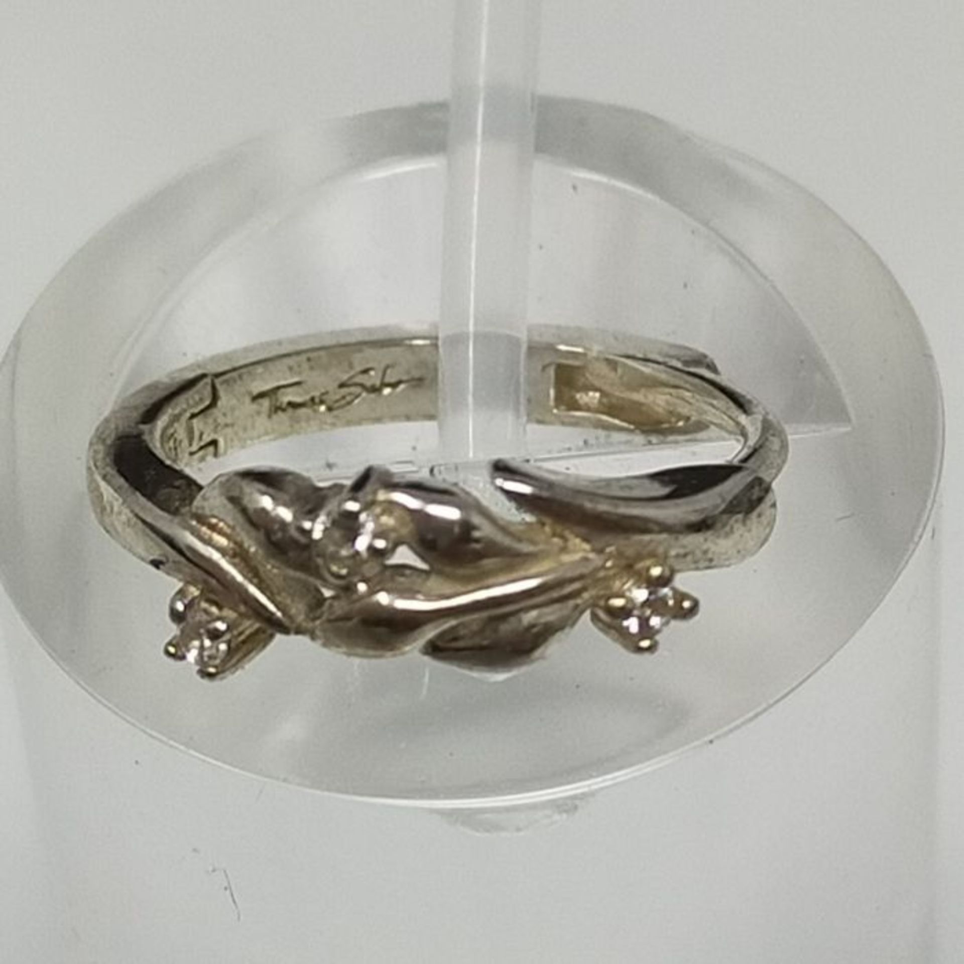 Thomas Sabo , Women s Sterling silver Cubic Zirconia Hoop Earrings, Silver, OneSize - Image 2 of 3