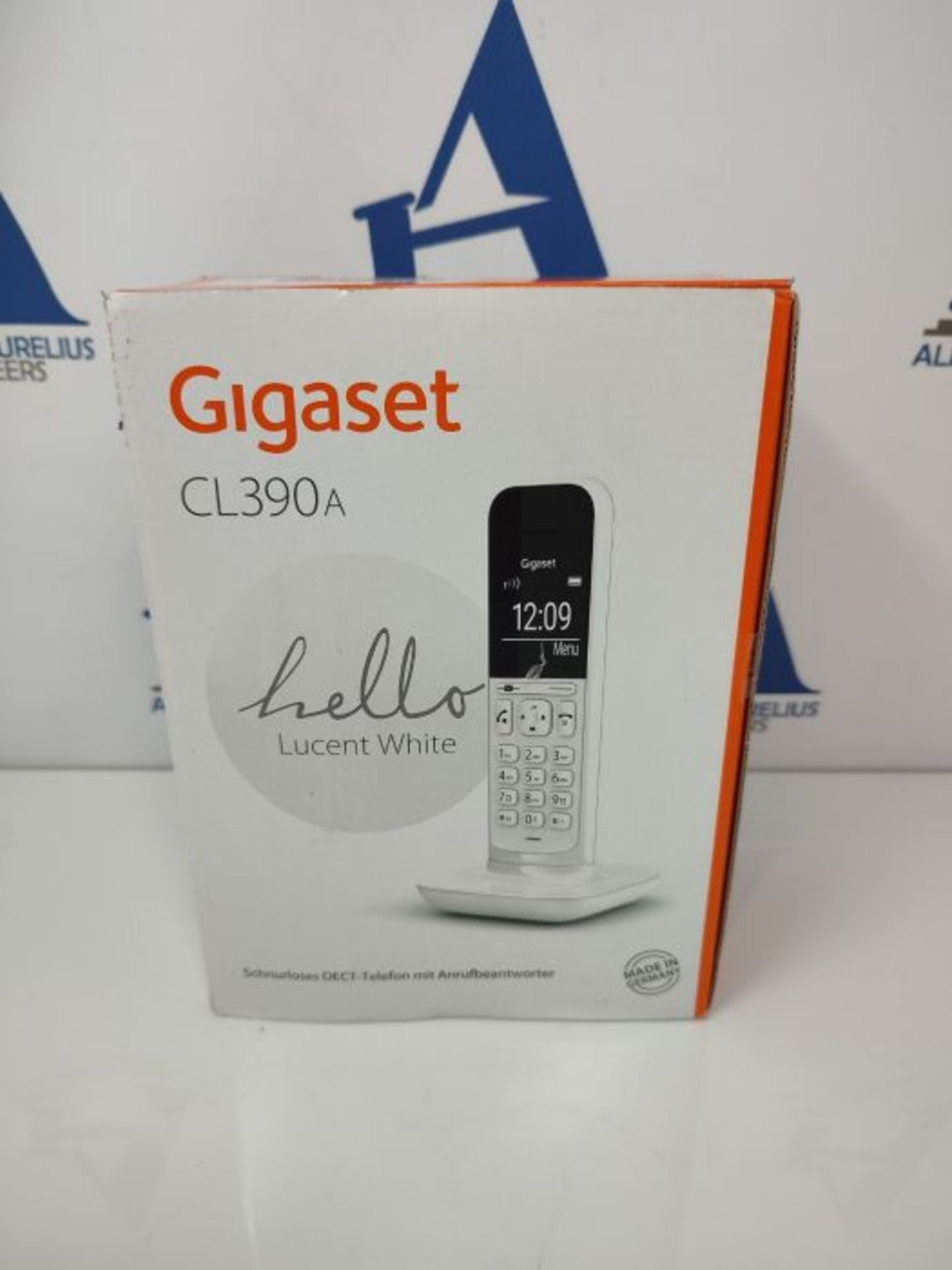 RRP £59.00 Gigaset CL390A Analog/DECT telephone White - Image 2 of 3