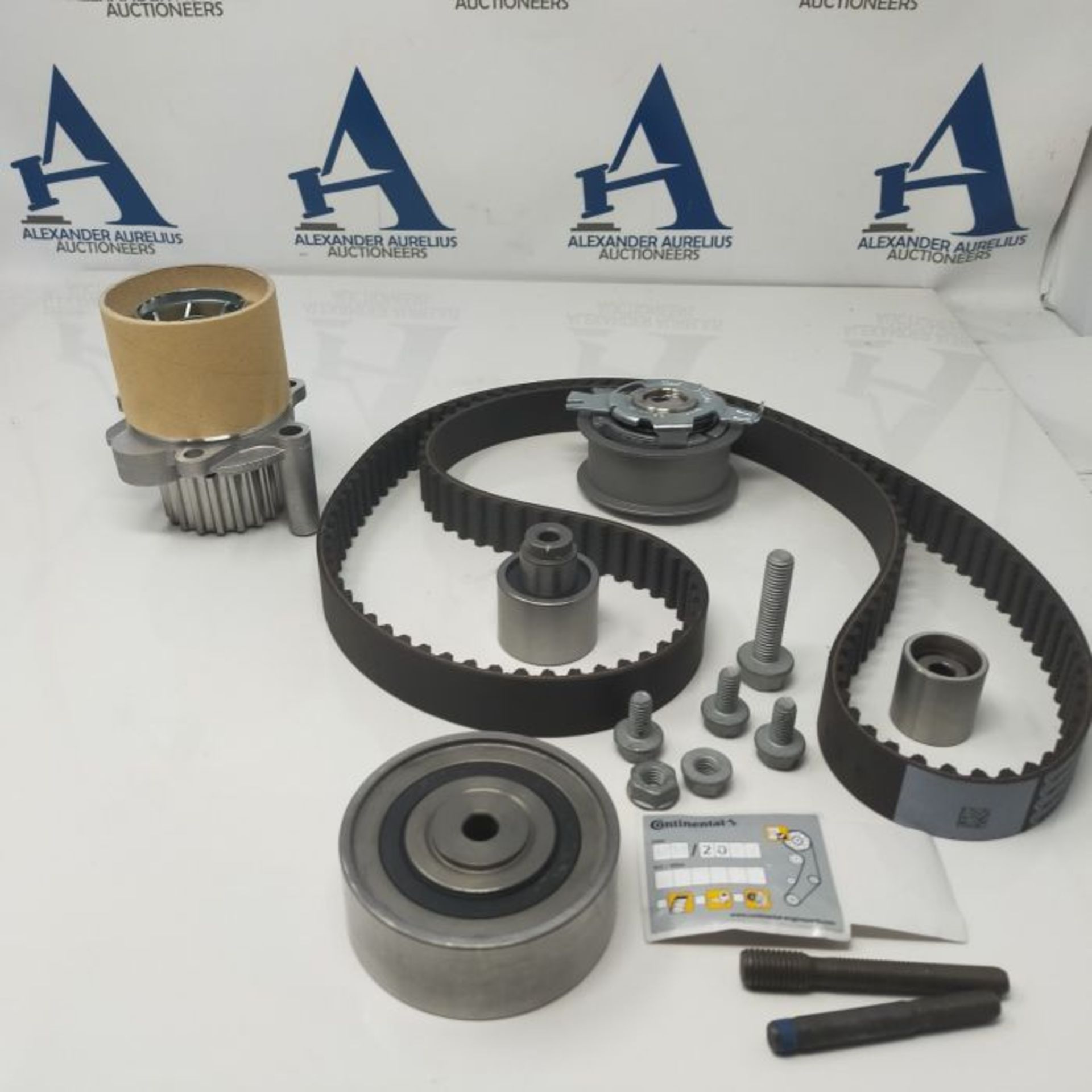 RRP £152.00 1 x Original Contitech Water Pump Timing Belt Kit Set with Tensioner Pulley and Guide - Image 2 of 3