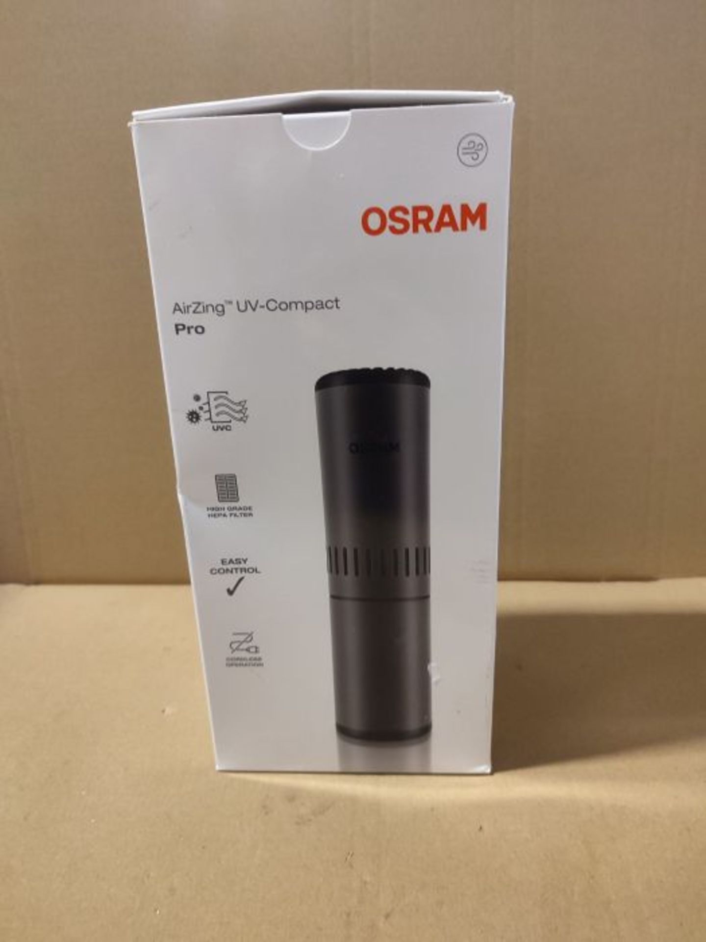 RRP £175.00 OSRAM UVCOMPACTPRO AirZing Compact Pro Portable 2 in 1 air Purification and Filtration - Image 2 of 3