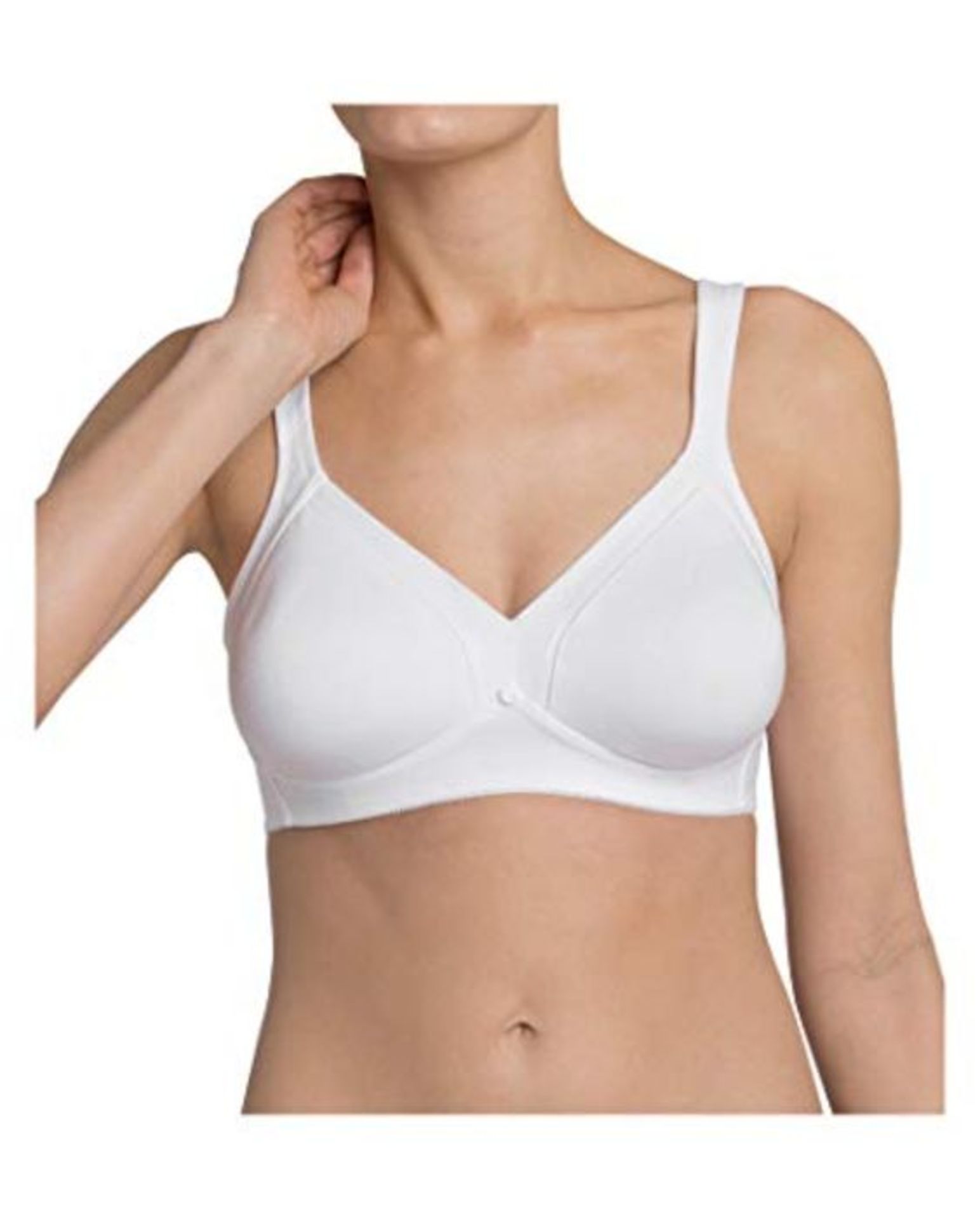 Triumph Women's Cotton Shaper N (1BW13) Bra, White, Size 38D