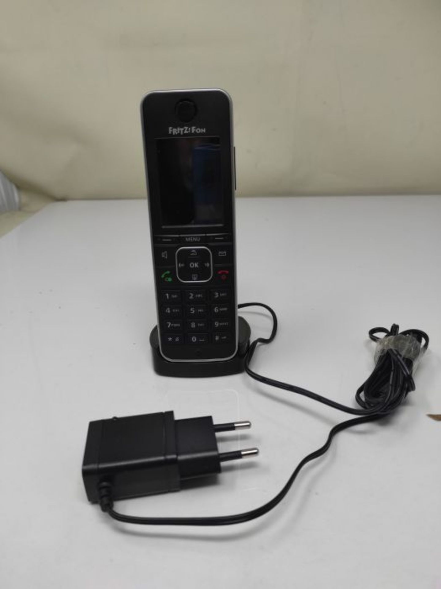 RRP £59.00 AVM FRITZ!Fon C6 Black DECT comfort telephone (high-quality color display, HD telephon - Image 3 of 3