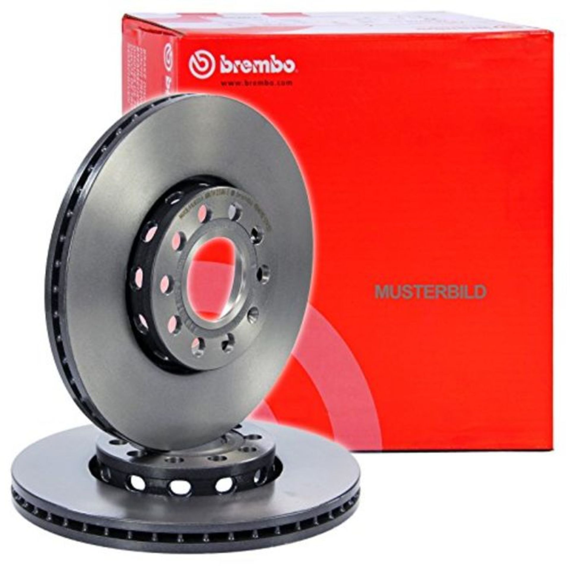 Brembo 09.9464.11 Front Uv Coated Brake Disc - Set of 2