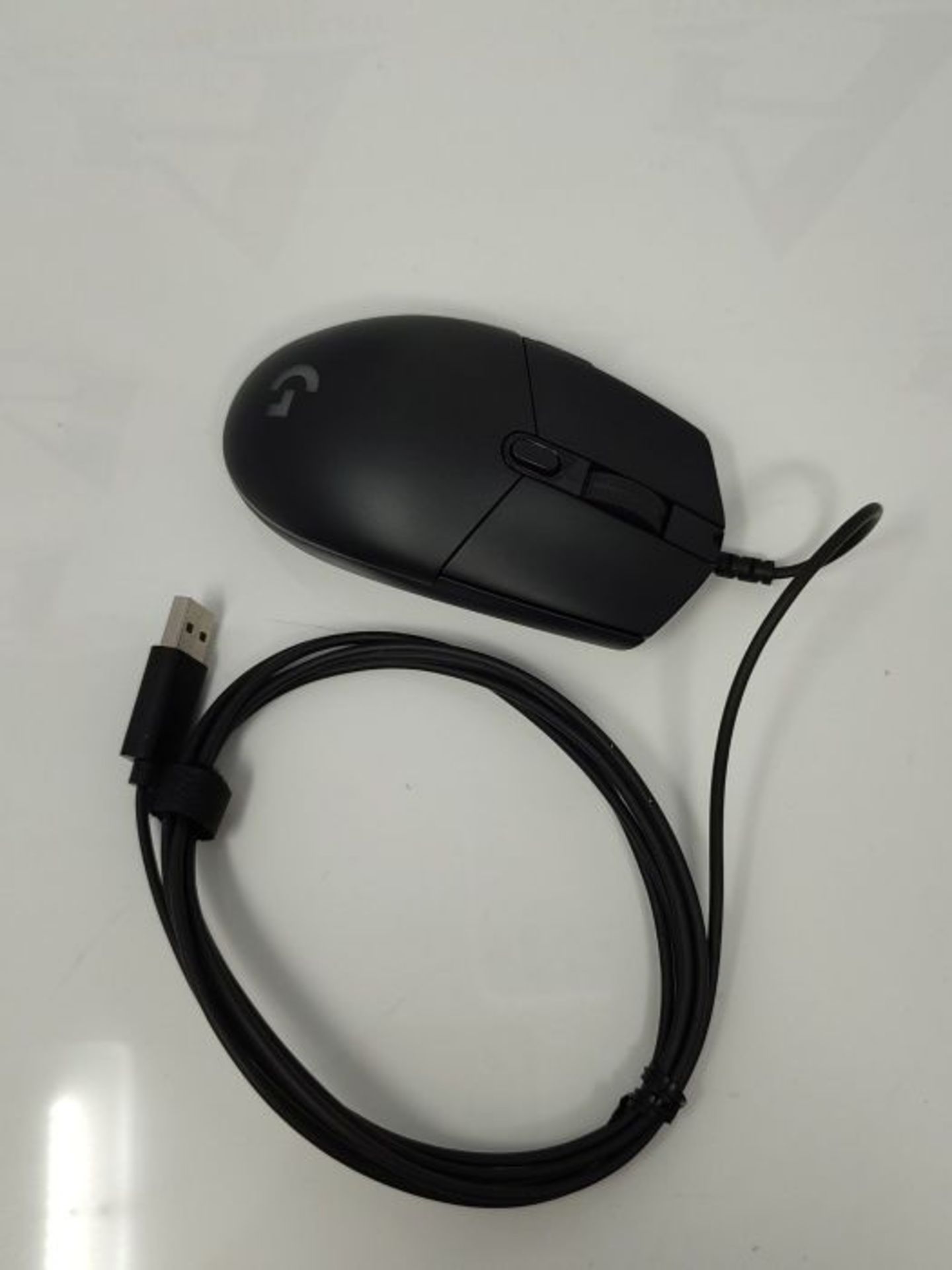 RRP £52.00 Logitech G PRO Wired Gaming Mouse, HERO 25K Sensor, 25,600 DPI, RGB, Ultra Lightweight - Image 2 of 3