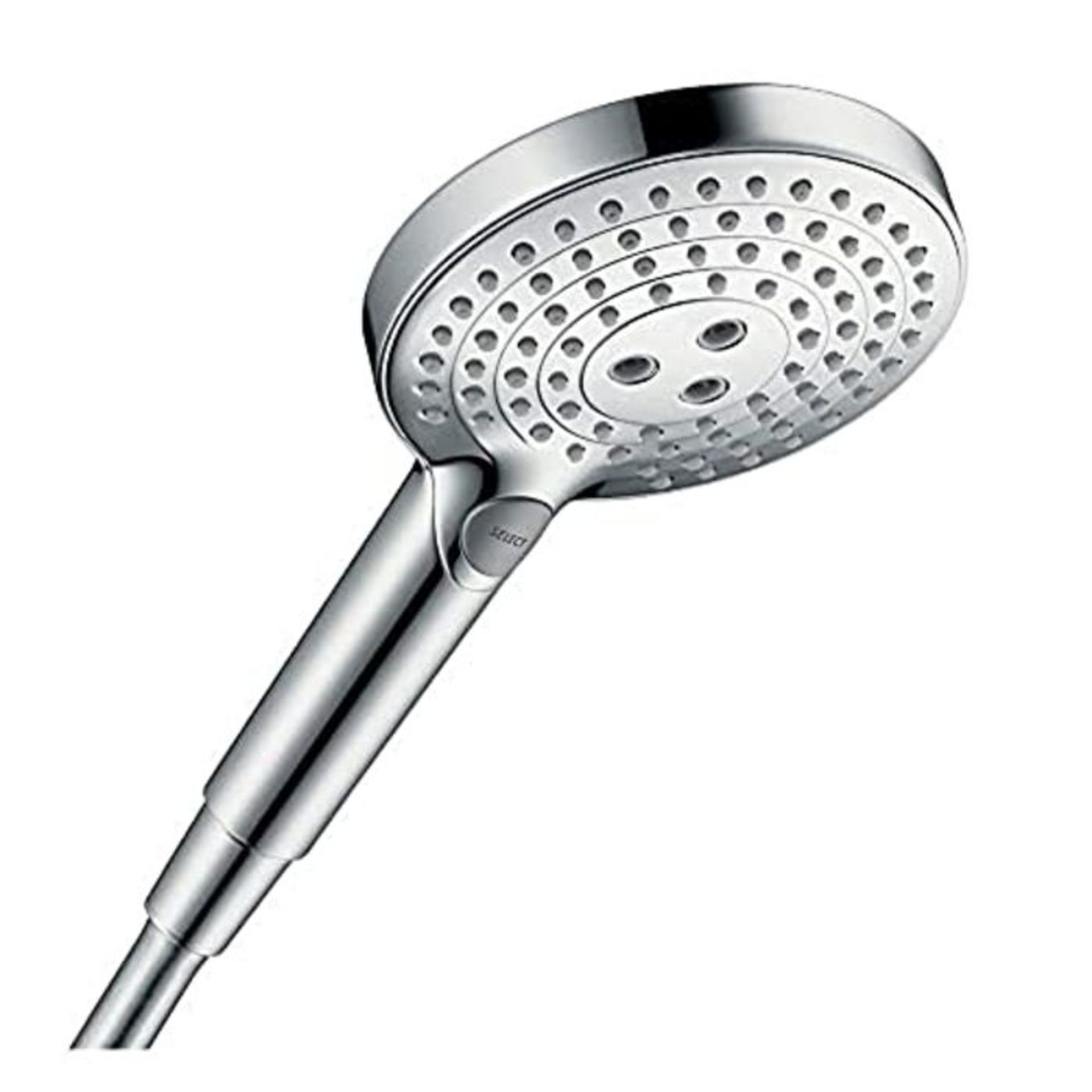 RRP £71.00 hansgrohe Raindance Select S Hand shower 120 3 sprays water-saving 9 l/min, chrome, 26