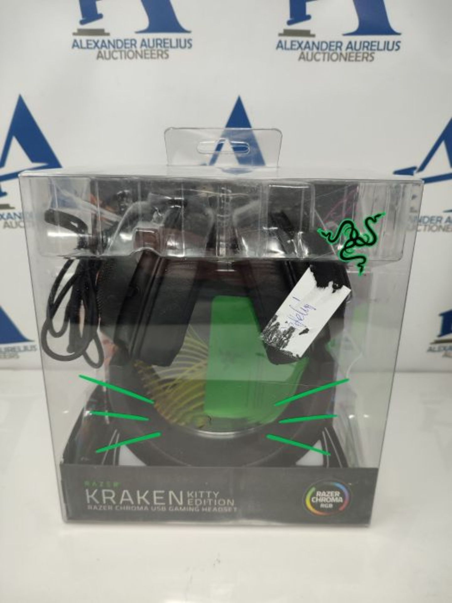RRP £133.00 Razer Kraken Kitty Edition - Gaming Headset (The Cat Ears USB Gaming Headset, Chroma L - Image 2 of 3