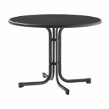 RRP £146.00 Sieger Folding Boulevard Table with mecalit-PRO Decorative Plate
