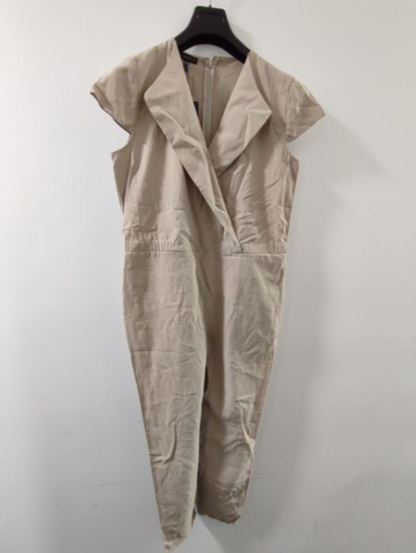 RRP £118.00 APART Fashion Women's Overall Jumpsuit, Beige (Nude Nude), 14 - Image 2 of 2