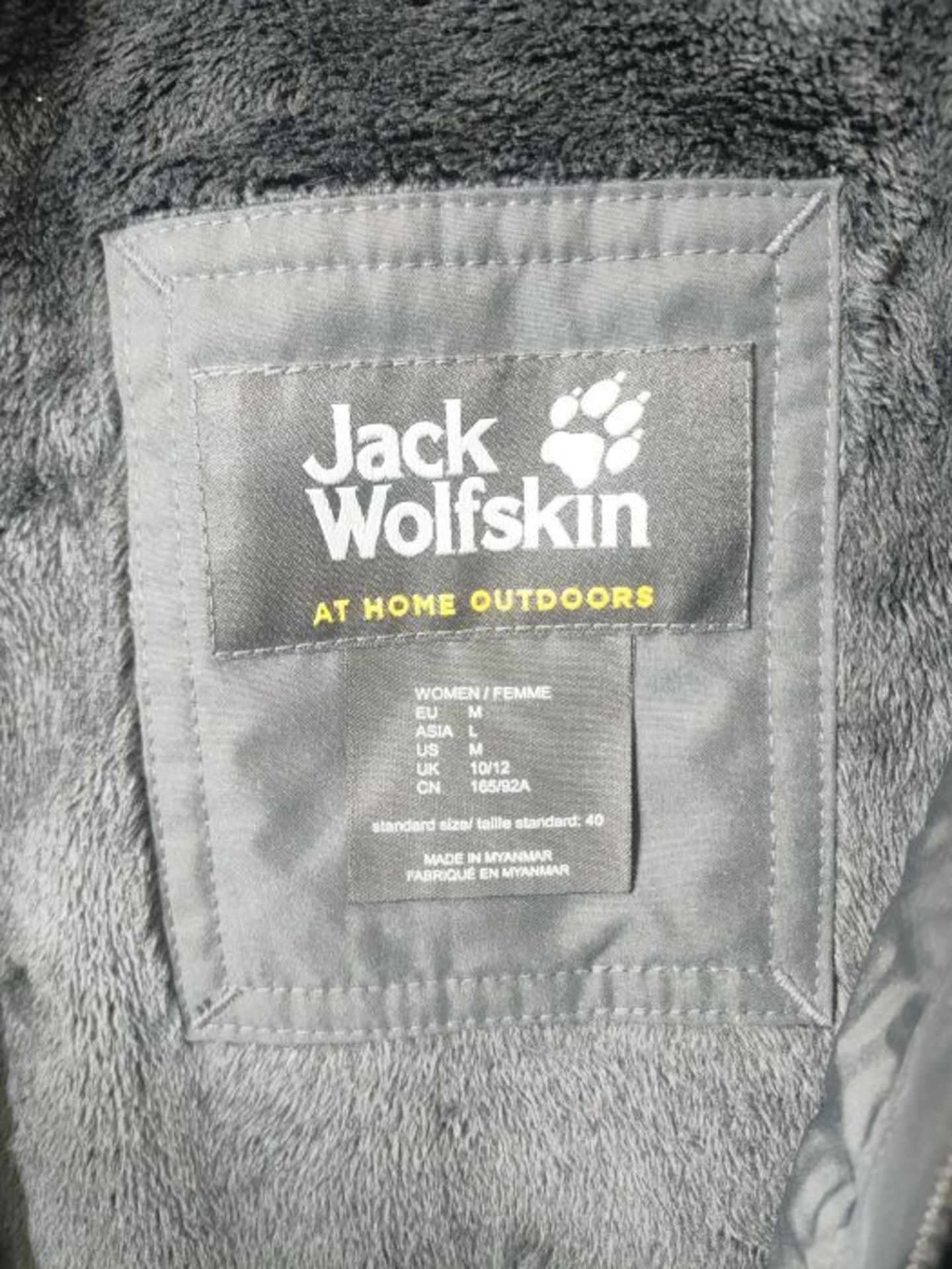 RRP £257.00 Jack Wolfskin Damen Madison Avenue Coat Mantel, Grau (phantom), M - Image 2 of 3