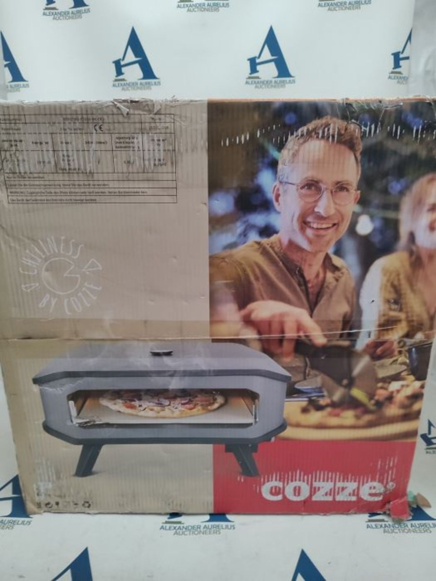 RRP £354.00 Millarco Cozze 90347 XXL 17 Gas Pizza Oven with Thermometer Mobile Pizza Oven Pizza St