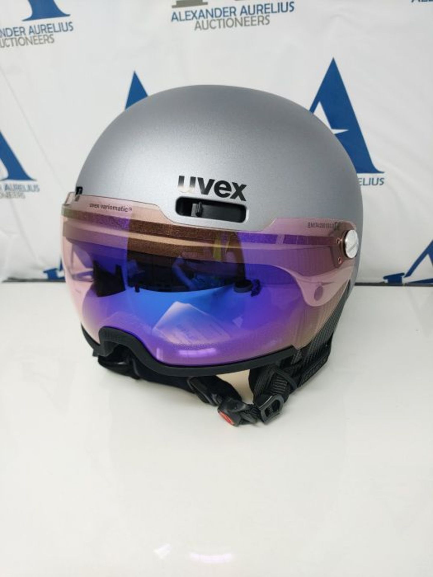 RRP £138.00 uvex UnisexÂ - Erwachsene, hlmt 500 visor V Skihelm, strato met mat, 52-55 cm - Image 3 of 3