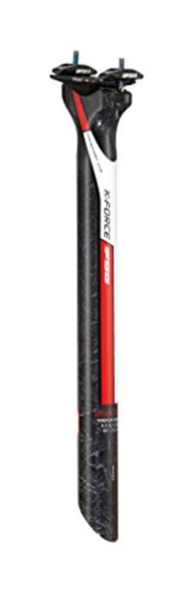 RRP £143.00 FSA Unisex's K-Force Di2 Sb0 Seatpost, Carbon/Red Decal, 31.6 × 400 mm, Unisex, 192-0