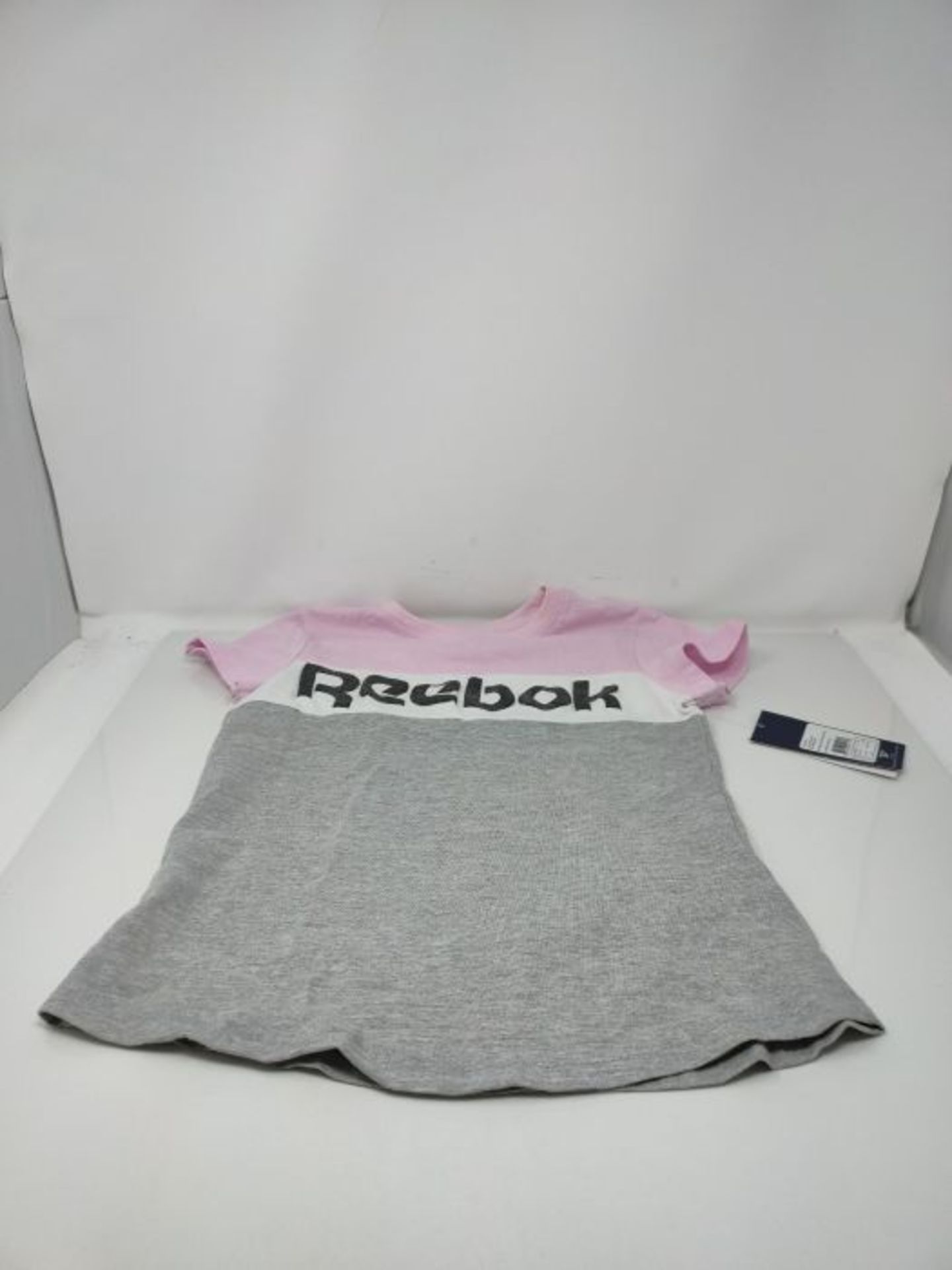 Reebok T-Shirt Big Color Blocked - Girls T-Shirt, Girls, T-Shirt, H73470RG, Light Heat - Image 2 of 2