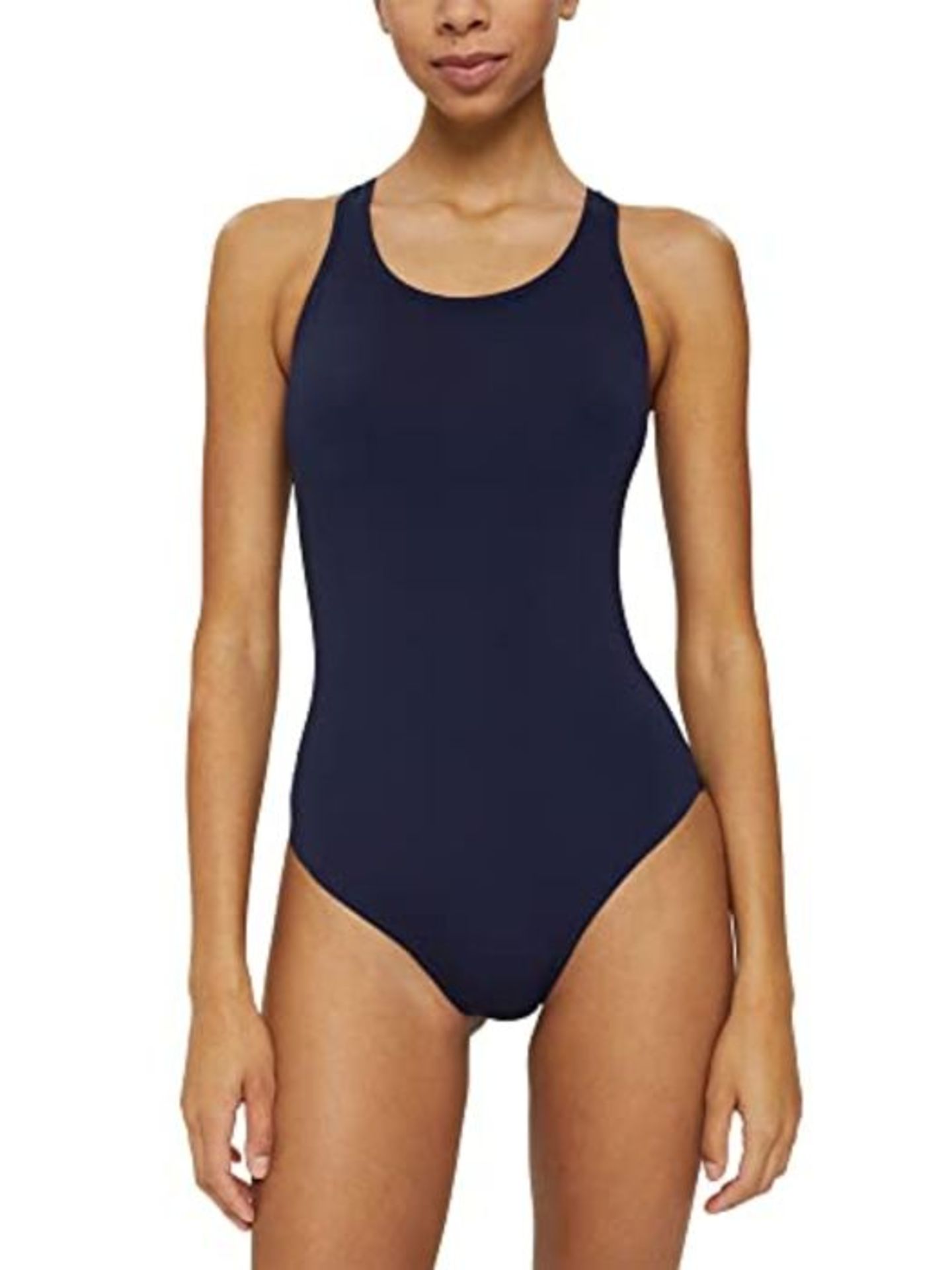 ESPRIT Bodywear Women's TURA Beach AY RCS Swimsuit One Piece, Navy, 44