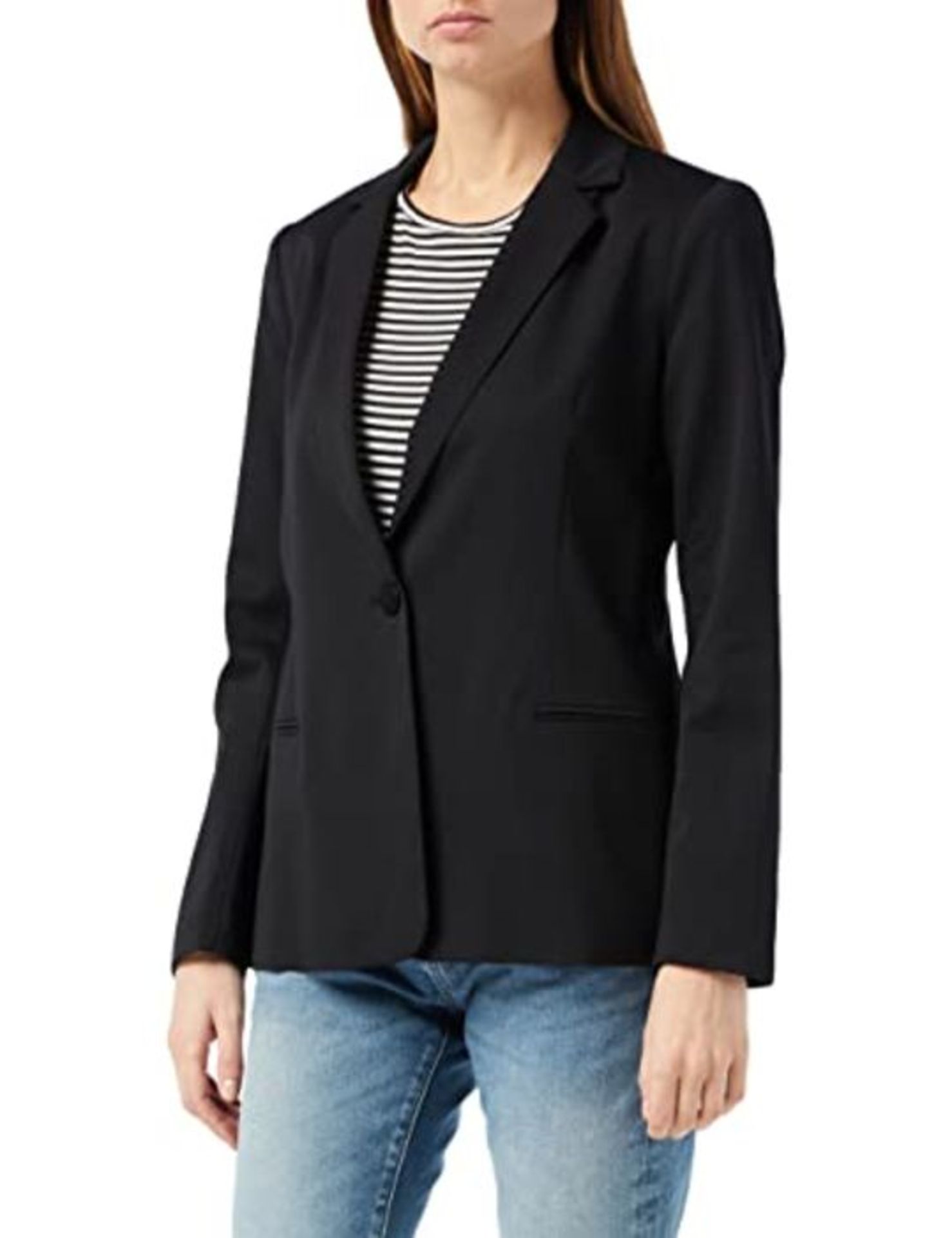 RRP £162.00 Armani Exchange Women's Armani Blazer Suit Jacket, Black (Black 1200), 18 (Size: 10)
