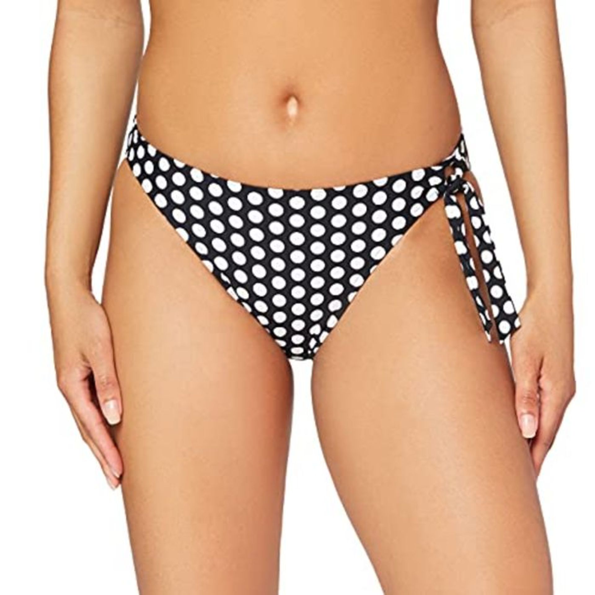 ESPRIT Women's Crosby Beach Mini Brief Bikini Bottoms, Black (Black 001), 12 (Size: 38