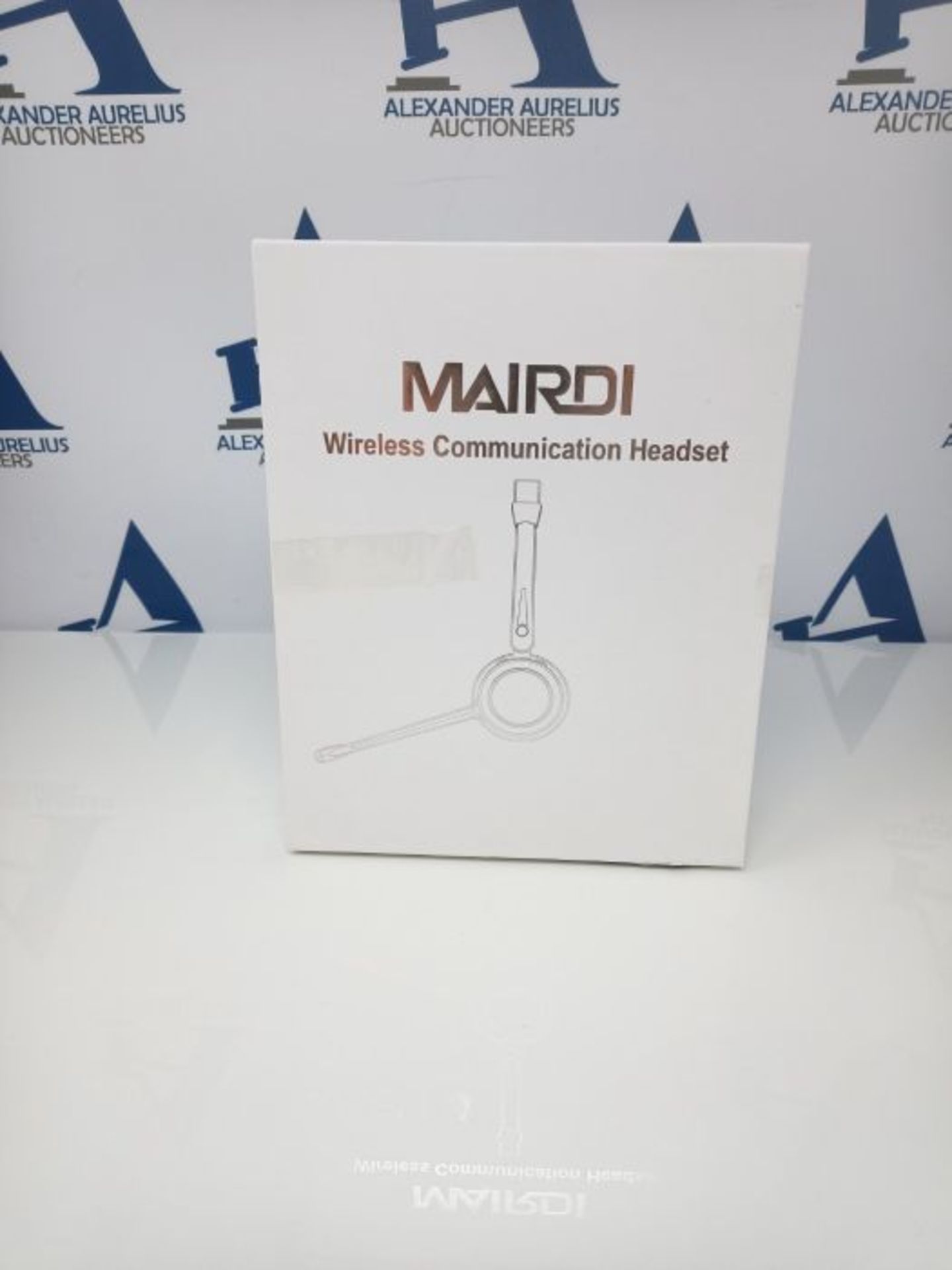 Mairdi Wireless Headset mit Mikrofon Noise Canceling, Stereo Bluetooth 5.0 Headset mit - Image 2 of 3