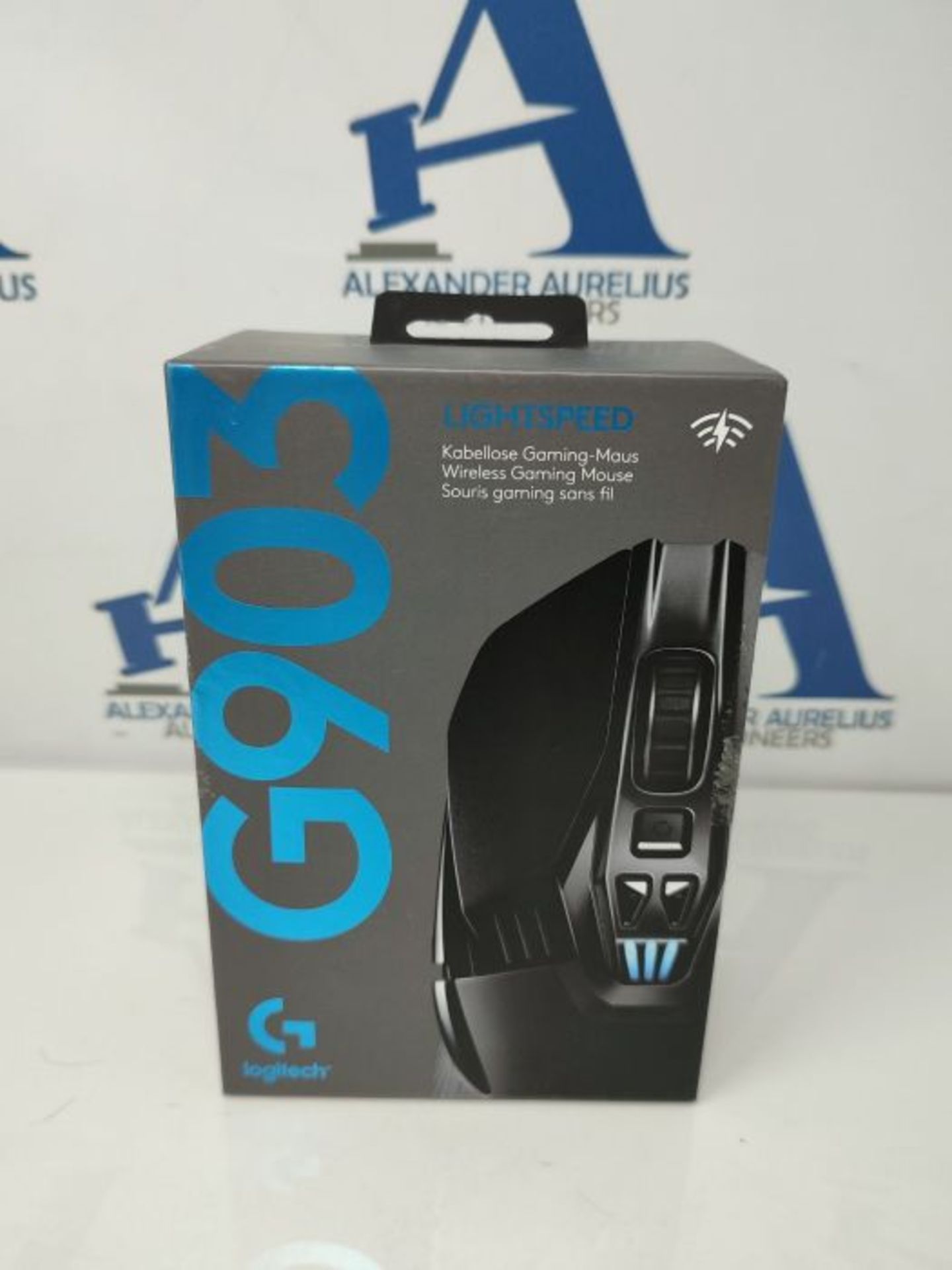 RRP £79.00 Logitech G903 LIGHTSPEED Wireless Gaming Mouse, HERO 25K Sensor, 25,600 DPI, RGB, Ligh - Image 2 of 3