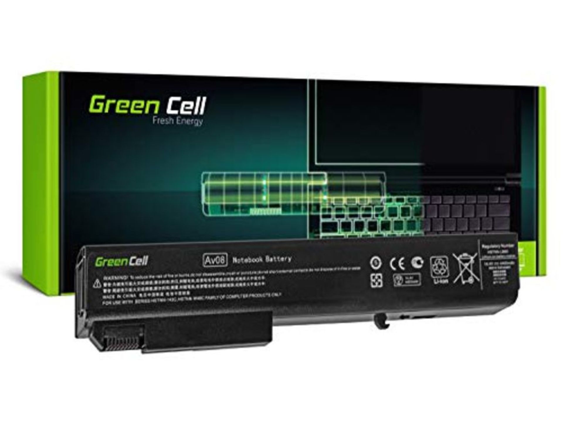 Green Cell Batteria standard HSTNN-LB60 HSTNN-OB60 per laptop HP EliteBook 8530p 8530w