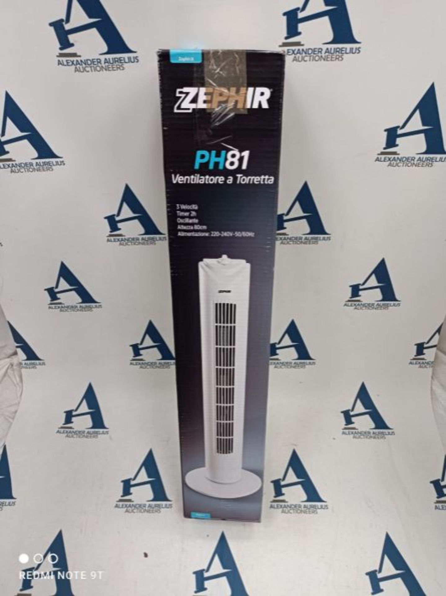 Zephir PH81 - Fan (White, 230 V, 50 Hz) - Image 3 of 3