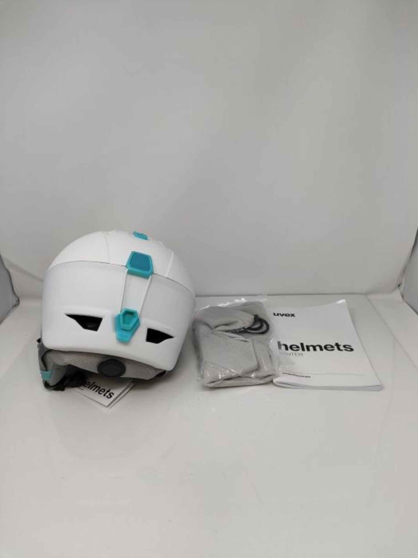 RRP £122.00 uvex ultra, unisex Adult ski helmet, white/mint, 51-55 cm - Image 2 of 2