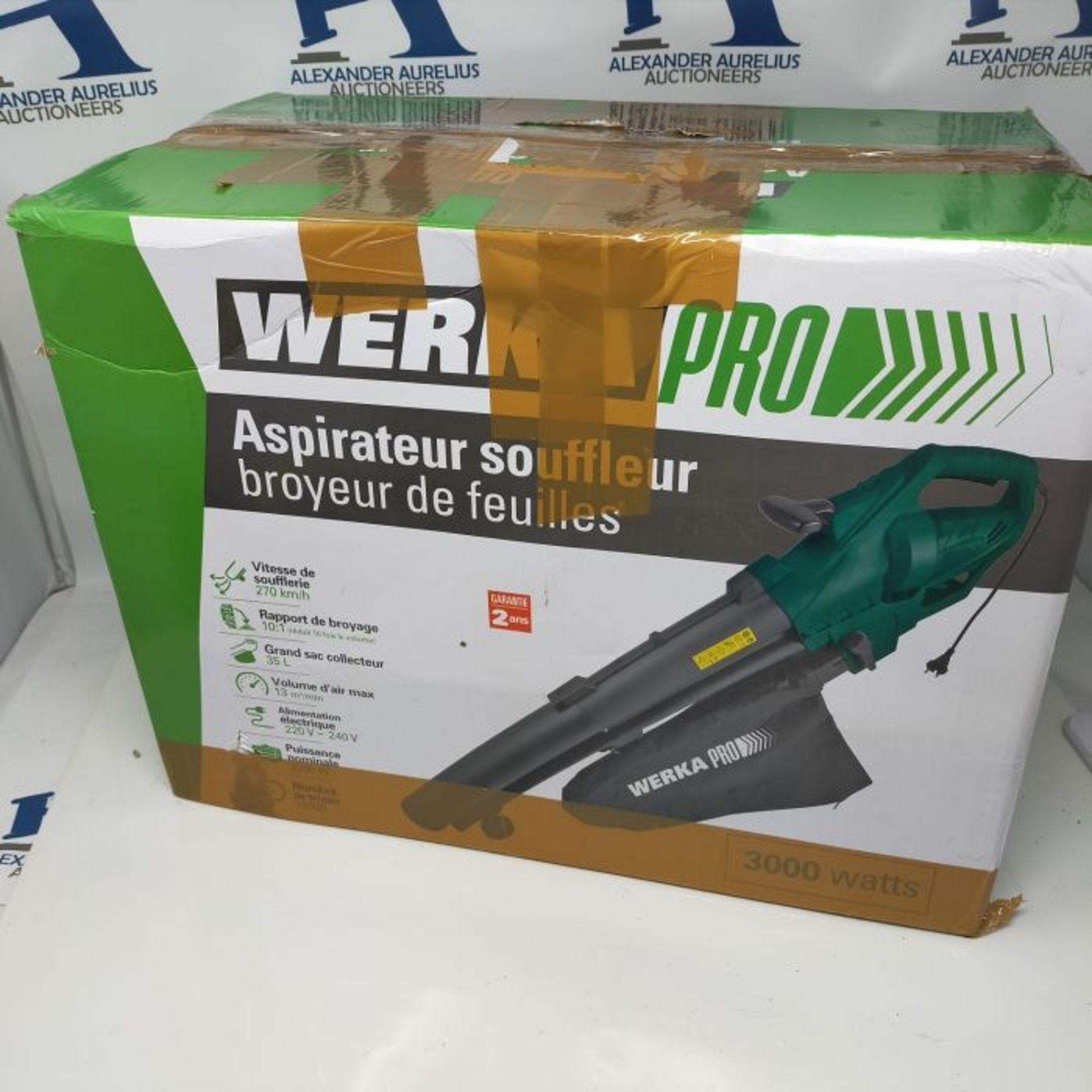 Werkapro Vacuum Cleaner Blower Grinder, Green - Image 2 of 3