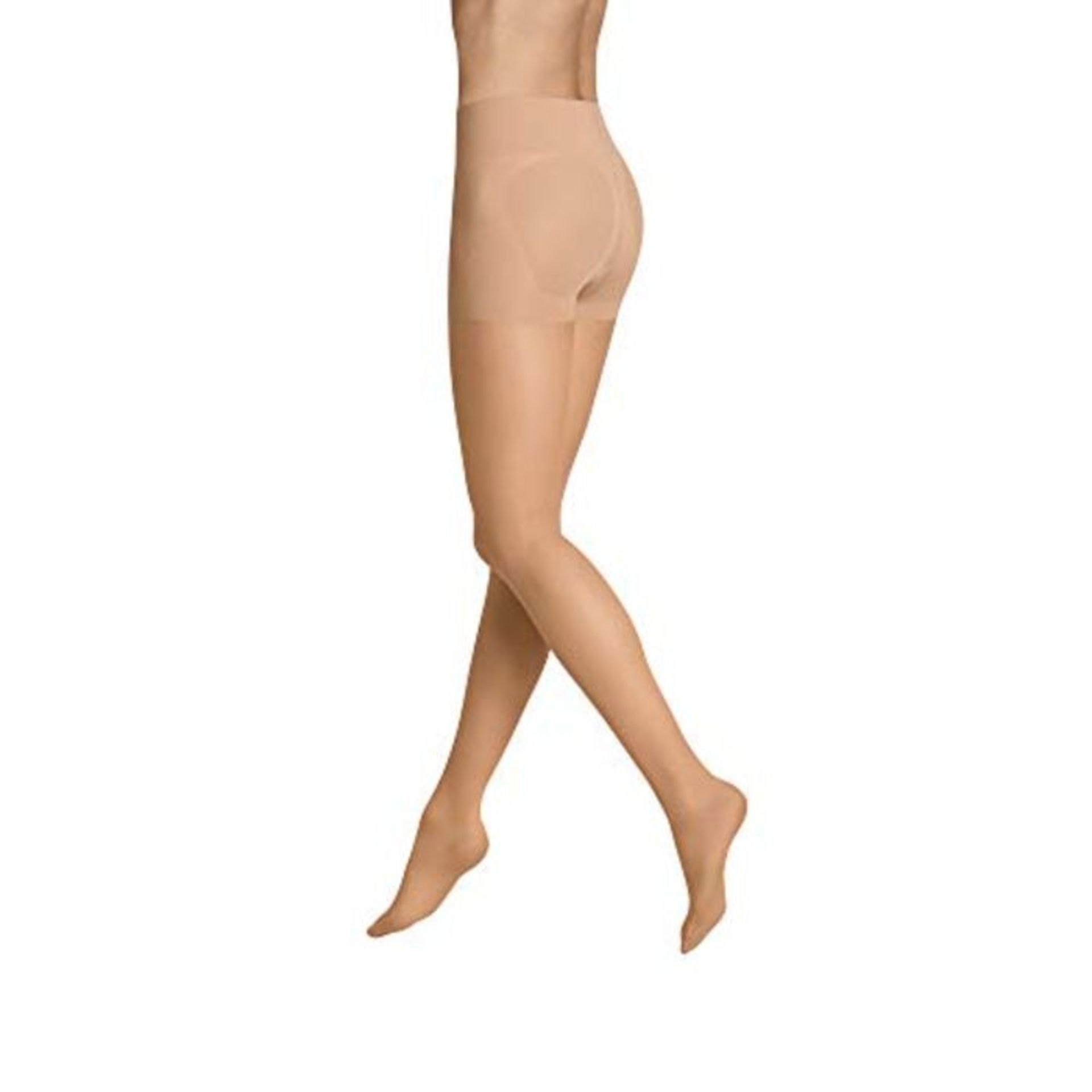 RRP £61.00 ITEM m6 - Translucent Control Top Tights for Women | Skin-coloured tights in 25 denier