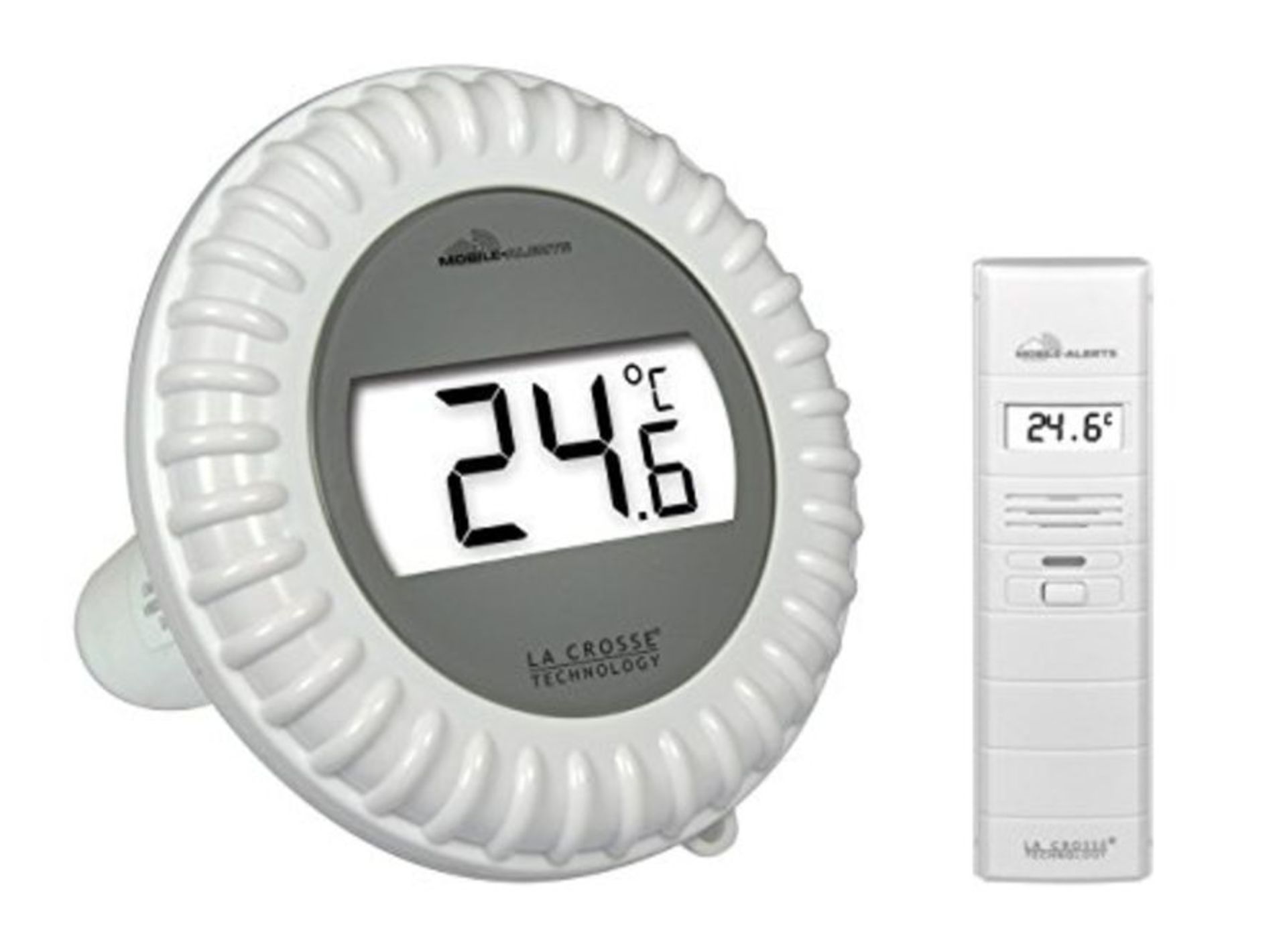 La Crosse Technology - MA10700 Mobile Alerts Connected Pool Kit containing a pool temp