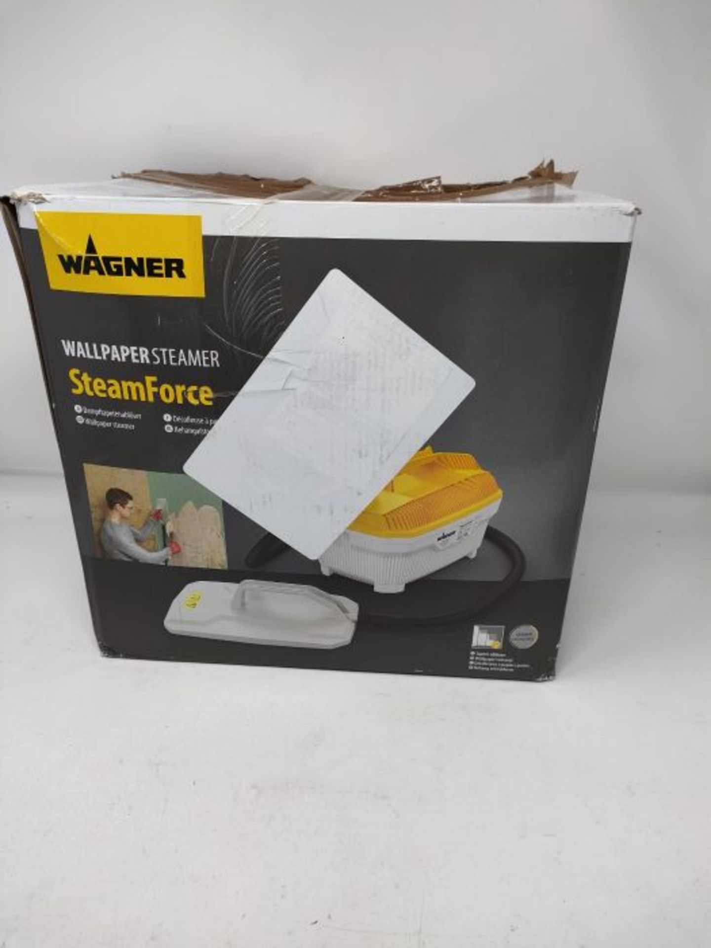 Wagner 2404463 SteamForce Steam Wallpaper Stripper, 2000 W, 230 V