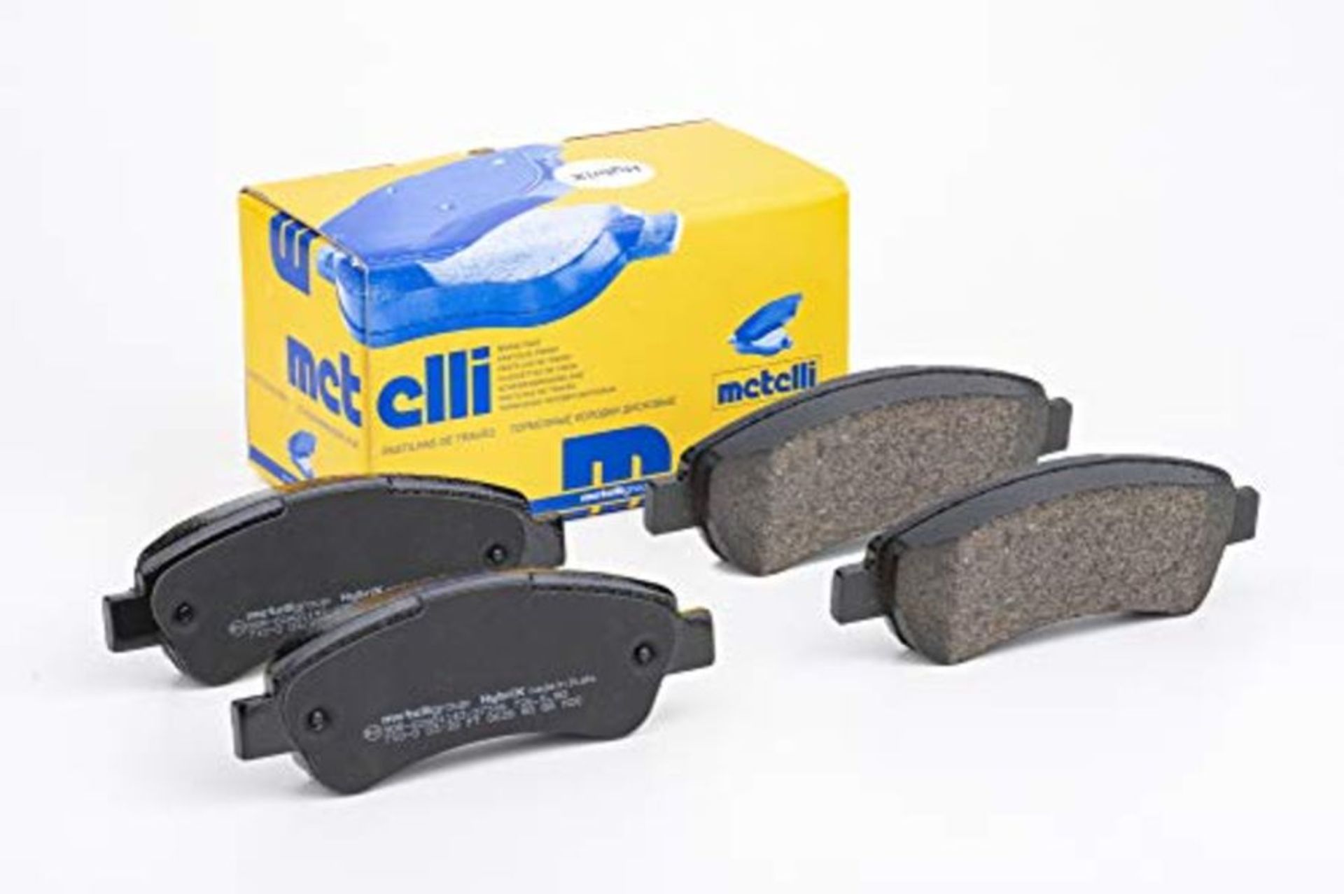 metelligroup 22-0710-0 Brake Pads, Made in Italy, Spare Parts for Cars, ECE R90 Certif