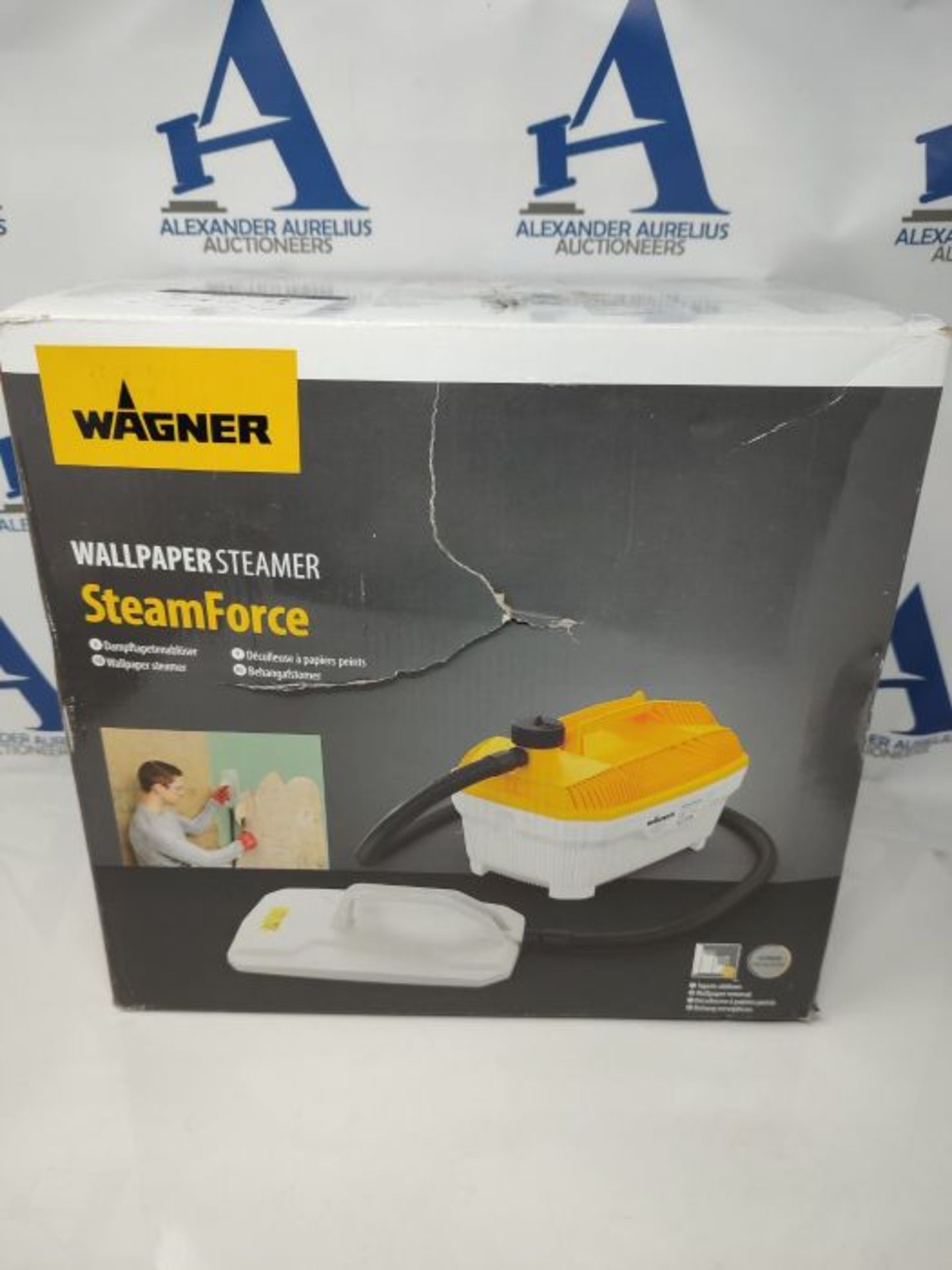 RRP £52.00 Wagner SteamForce steam wallpaper remover 2000W - Image 2 of 3
