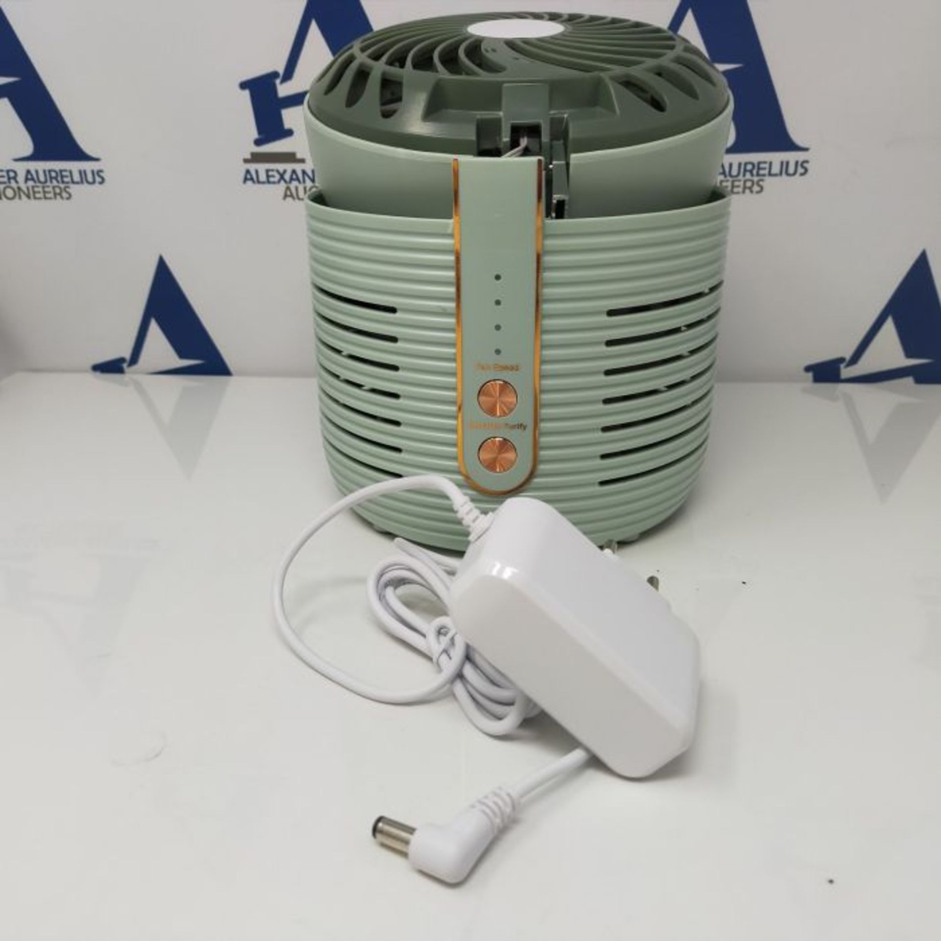 Luftreiniger, Ventilator,Luftreiniger mit HEPA Filter Klein Air Purifier Entfernt 99,7