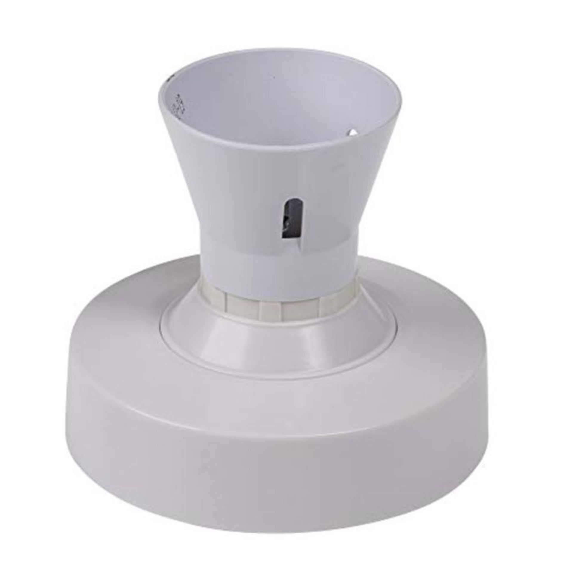 Schneider Electric Exclusive White Moulded - Batten Lamp Holder, Pre-Wired, Straight,
