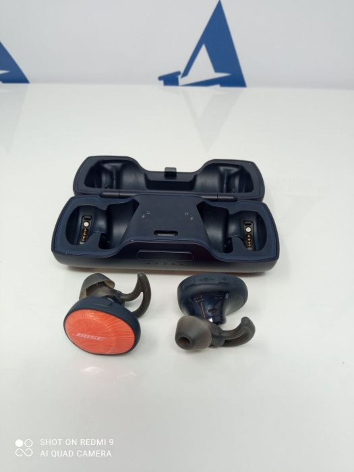 RRP £169.00 Bose SoundSport Free Truly Wireless Sport Headphones - Bright Orange - Image 2 of 4
