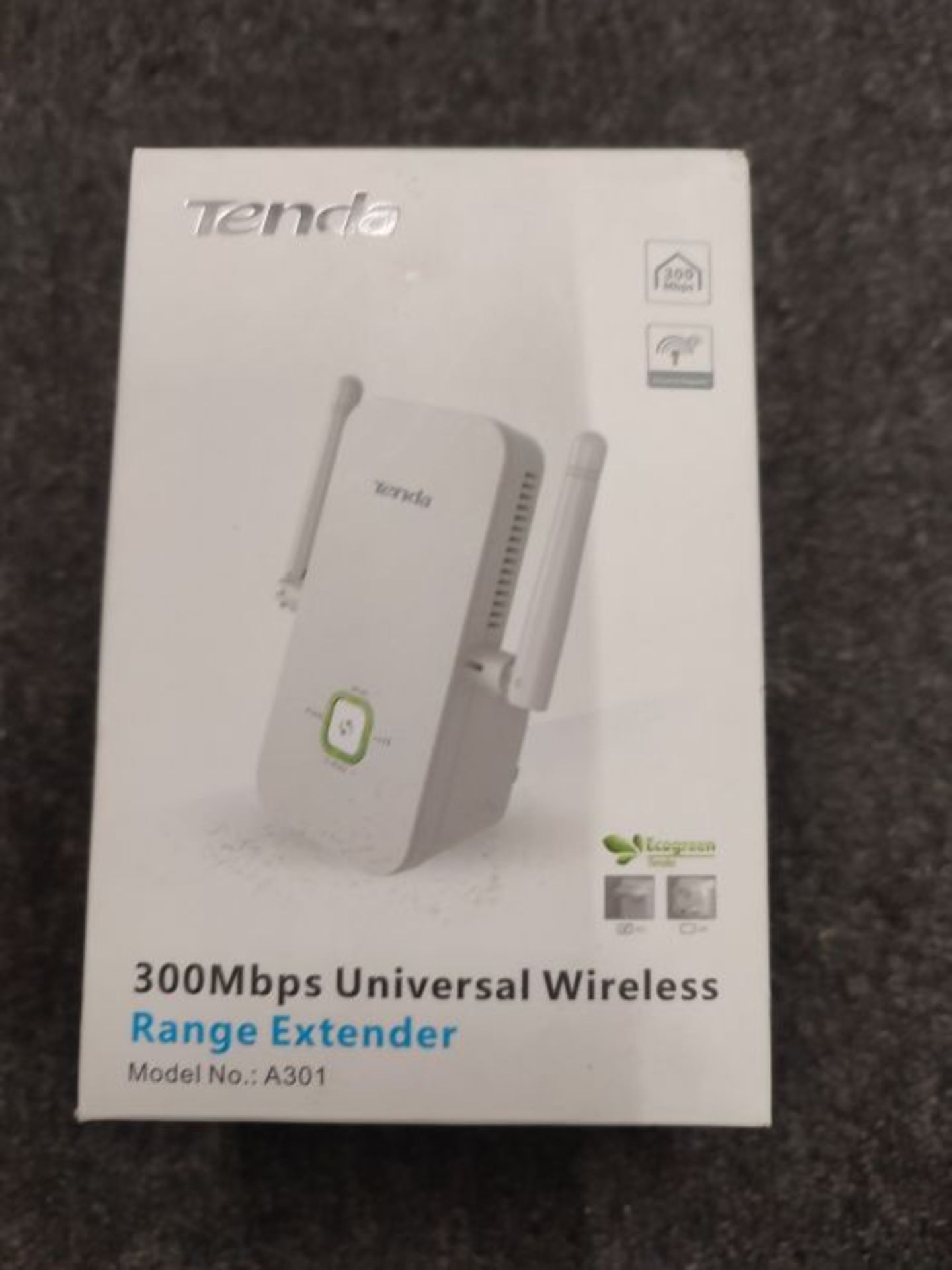 Pegasus TENDA A301 300Mbps Wireless Router WiFi Repeater Universal Range Extender with - Image 3 of 4