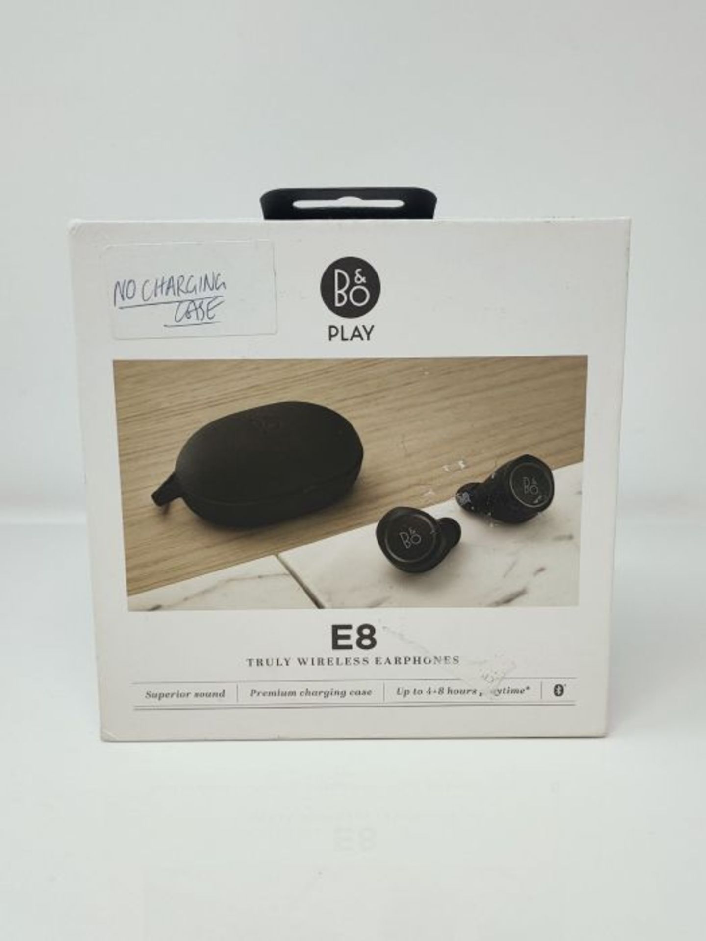 RRP £89.00 [INCOMPLETE] Bang & Olufsen Beoplay E8 Premium Truly Wireless Bluetooth Earphones - Bl - Image 2 of 6