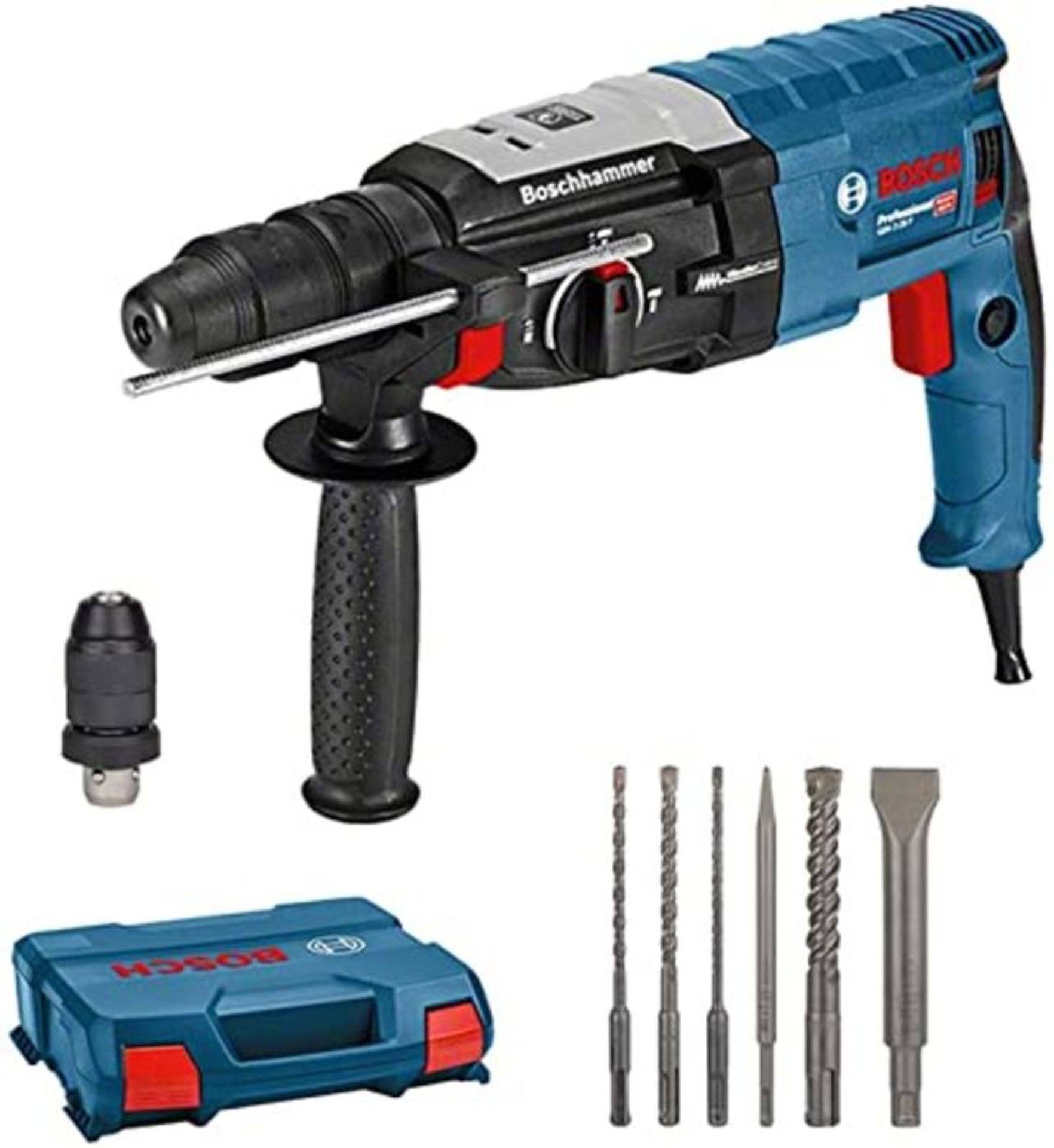 RRP £269.00 Bosch Professional Hammer Drill GBH 2-28 F (880 Watt, Max Concrete Drilling Ø: 28 mm,