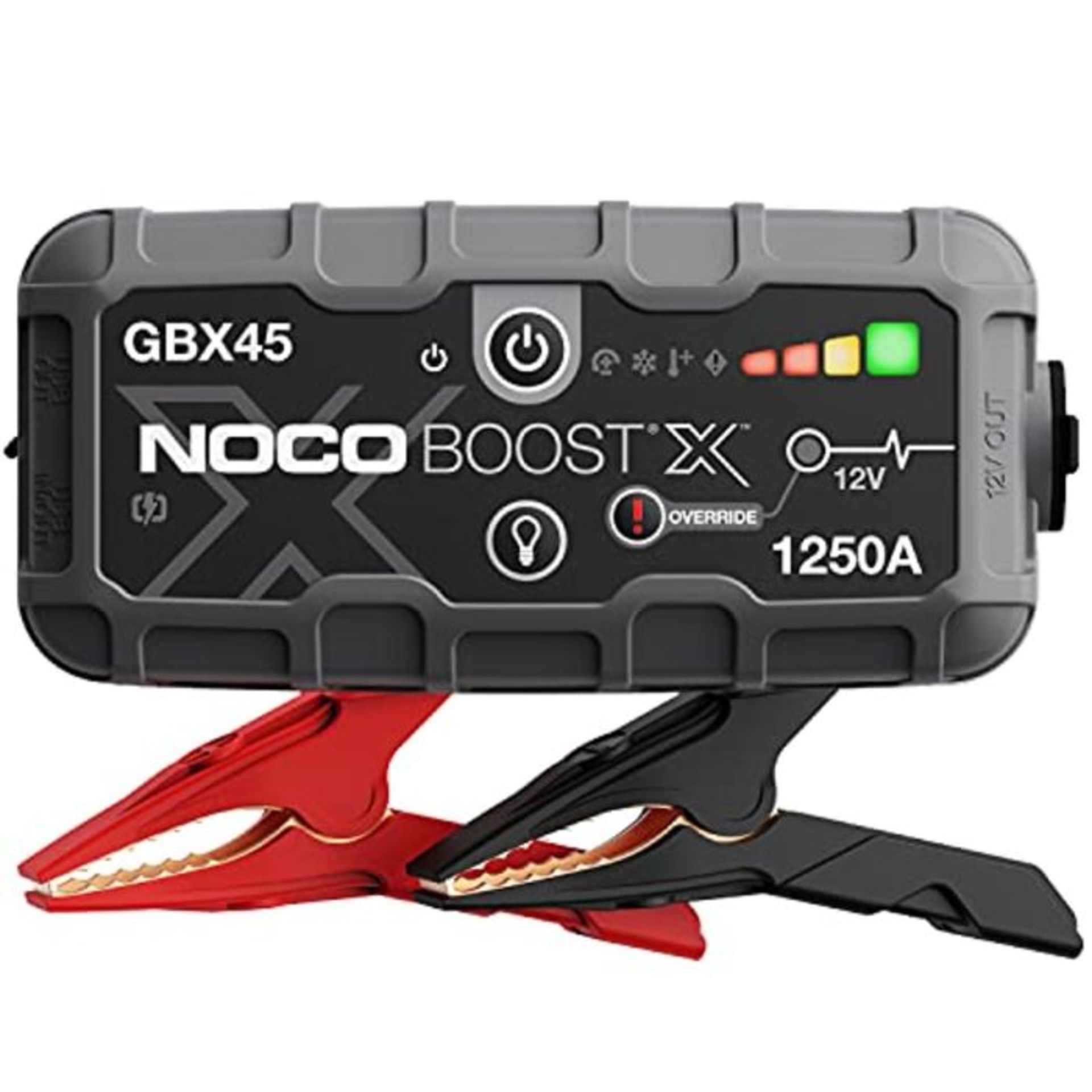 RRP£134.00 NOCO Boost X GBX45 1250A 12V UltraSafe Portable Lithium Car Jump Starter, Heavy-Duty B