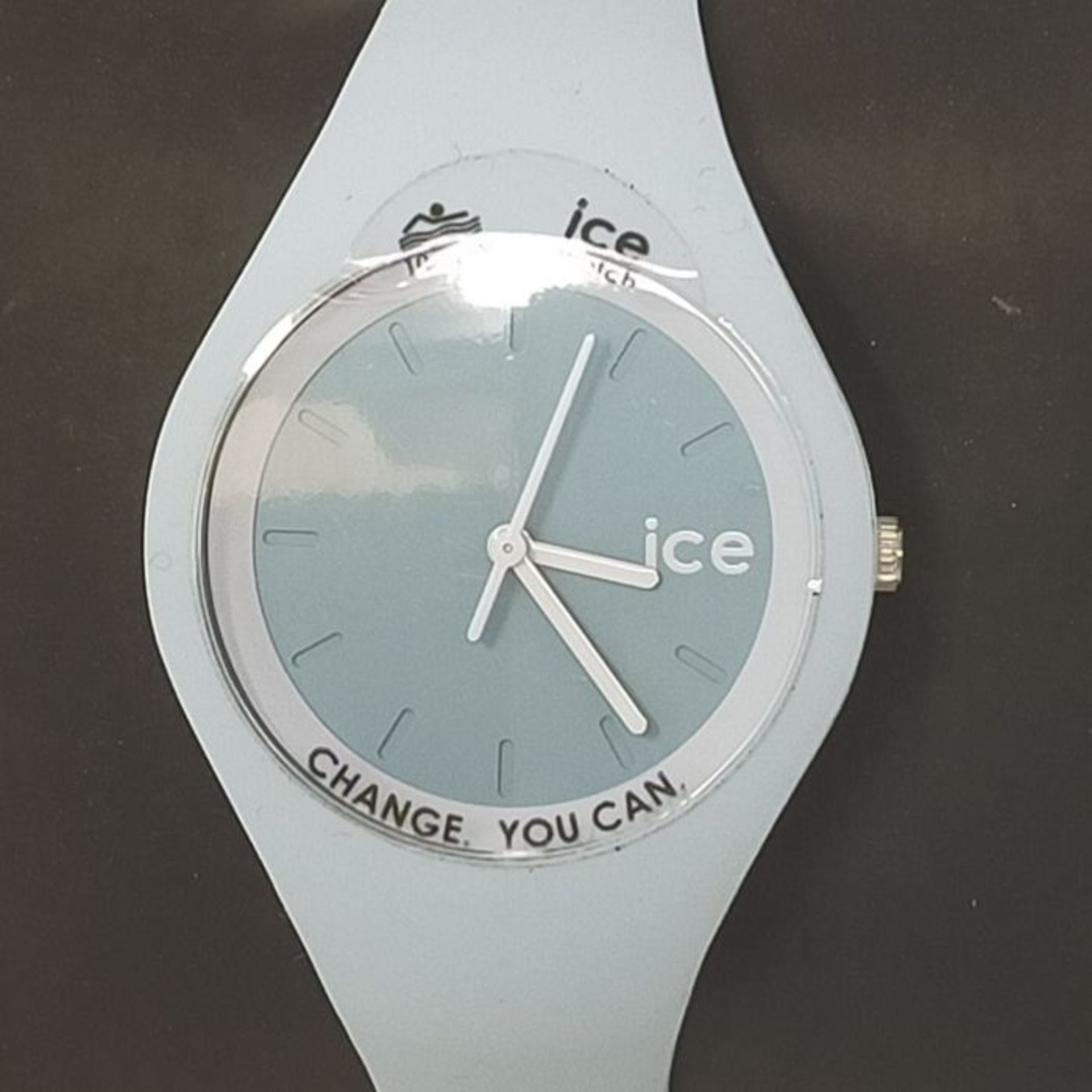 RRP £55.00 Ice-Watch - ICE Duo White sage - Women's Wristwatch with Silicon Strap - 001489 (Small - Image 3 of 3