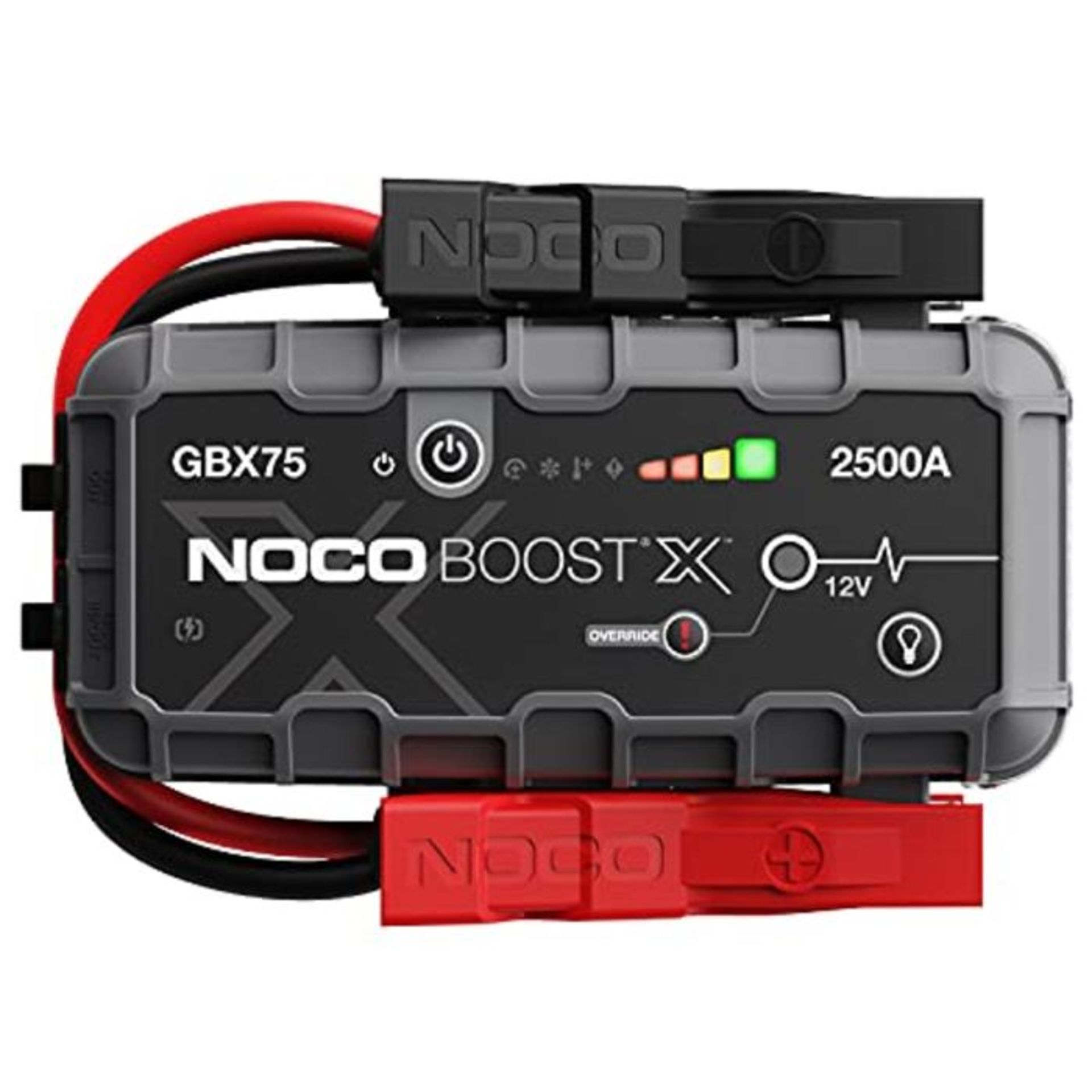 RRP £219.00 NOCO Boost X GBX75 2500A 12V UltraSafe Portable Lithium Car Jump Starter, Heavy-Duty B