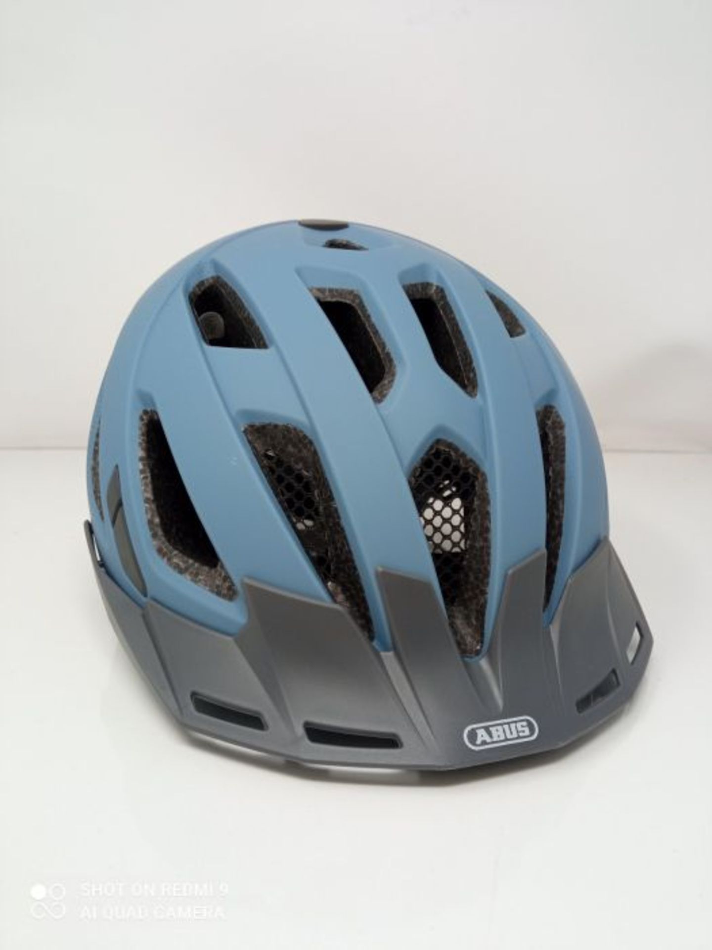 RRP £64.00 ABUS URBAN-I 3.0 Fahrradhelm, Blau (Glacier Blue), S (51-55 cm) - Image 3 of 3