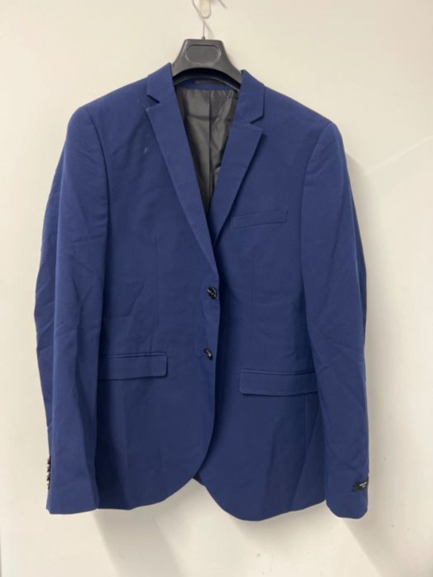RRP £99.00 Jack & Jones Men's Jprblafranco Business Suit Pants Set, Medieval Blue, 42 UK